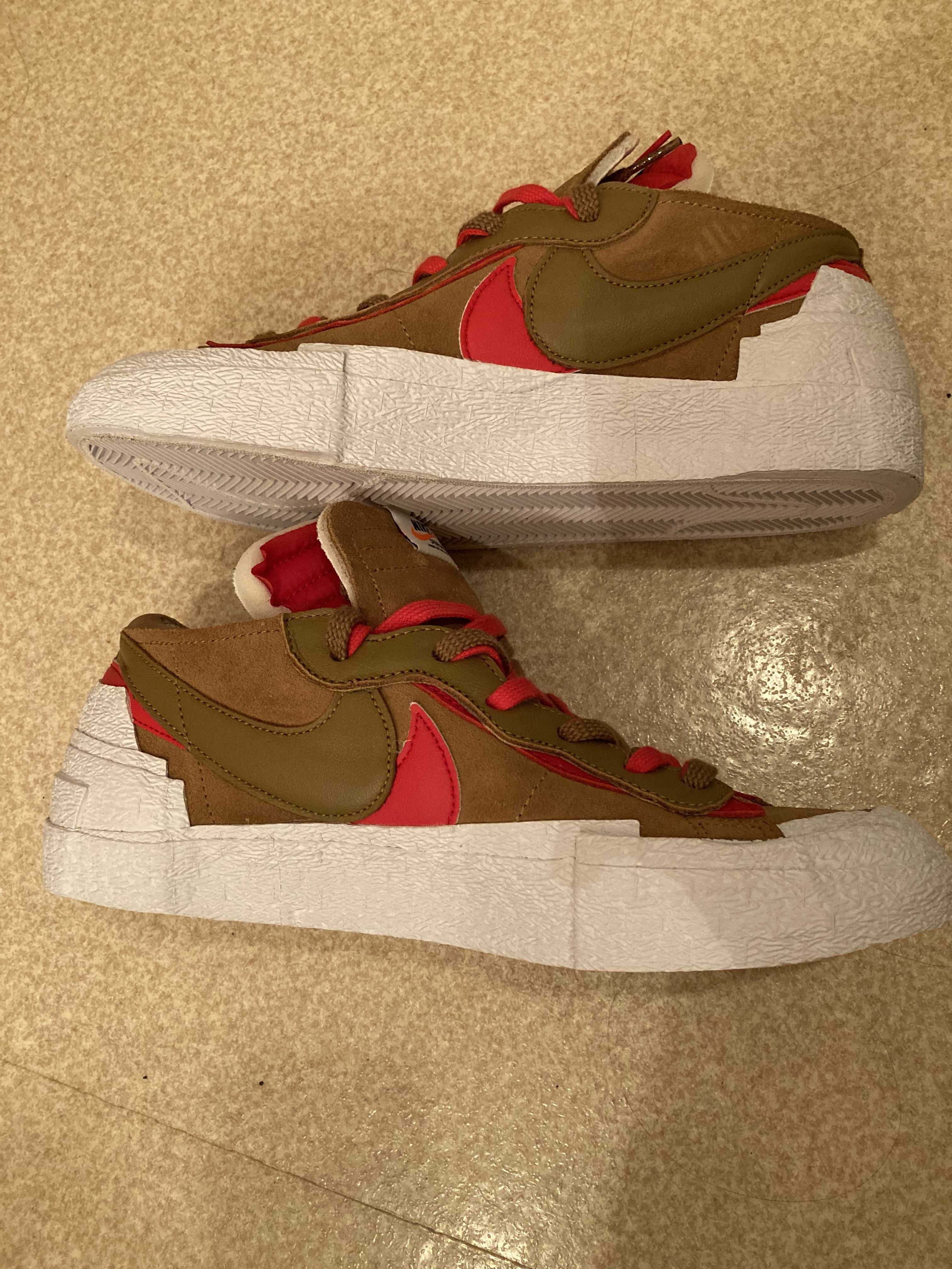 SACAI × NIKE BLAZER LOW "BRITISH TAN"