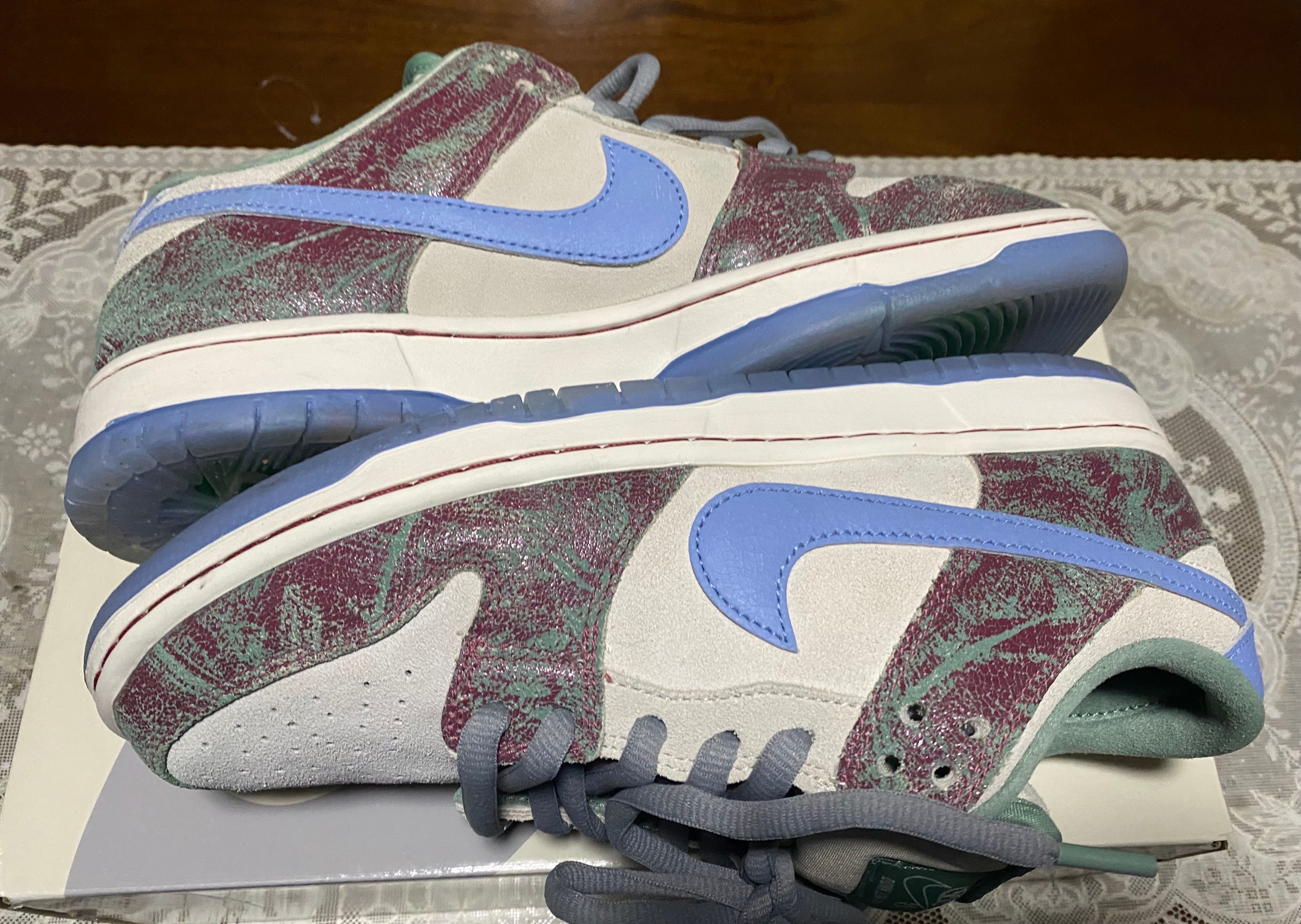 Crenshaw Skate Club × Nike SB Dunk Low PRO QS "Sail/Light Blue-Cedar"