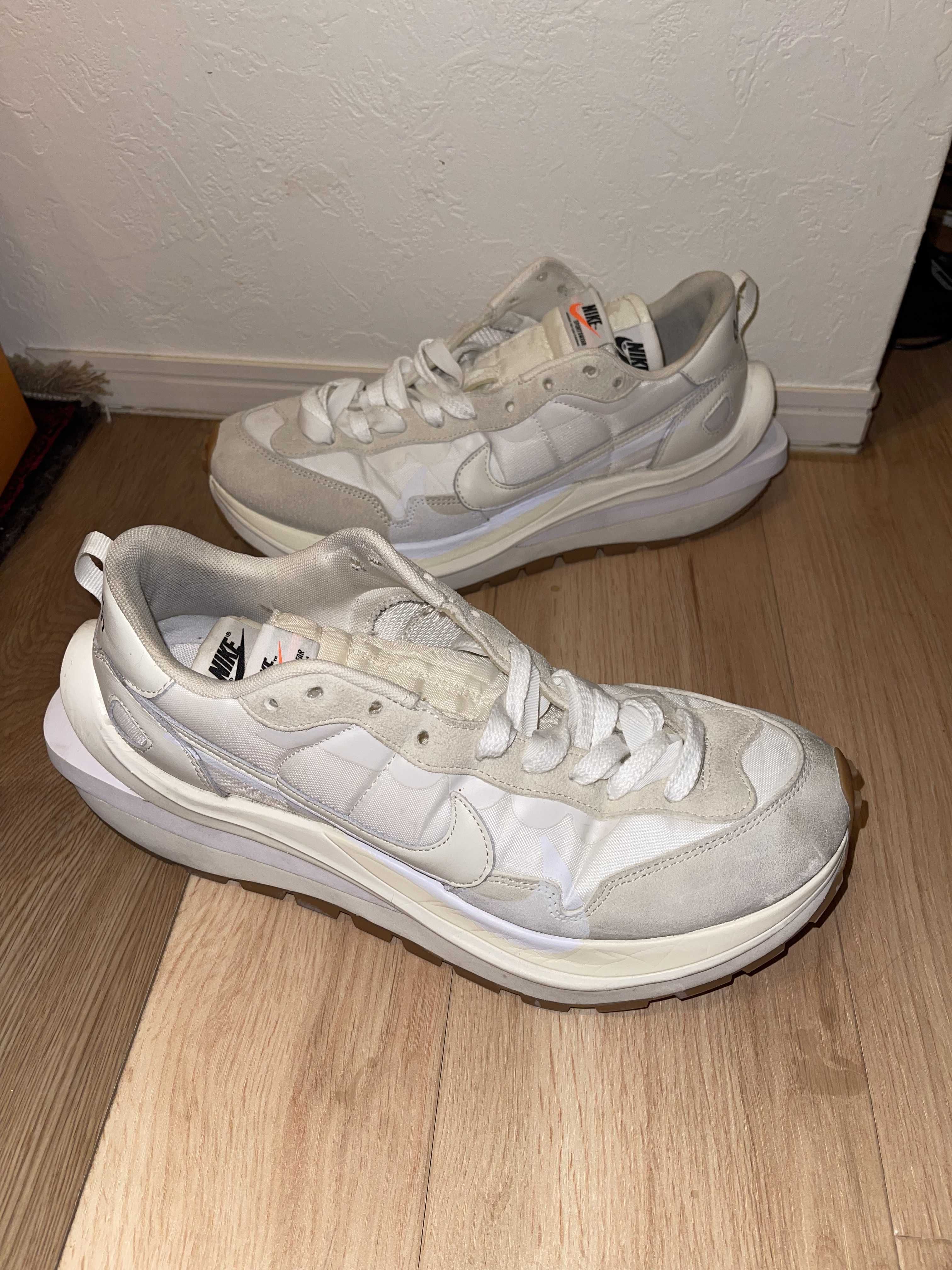 sacai × Nike Vapor Waffle "White Gum"