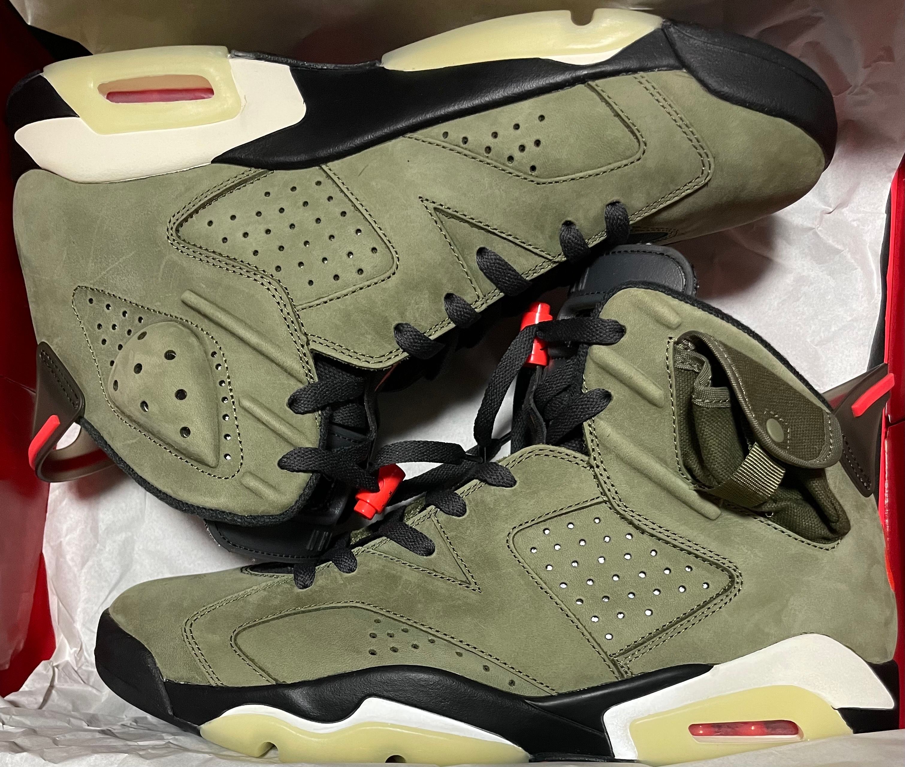 Travis Scott × Nike Air Jordan 6 Retro "Medium Olive"