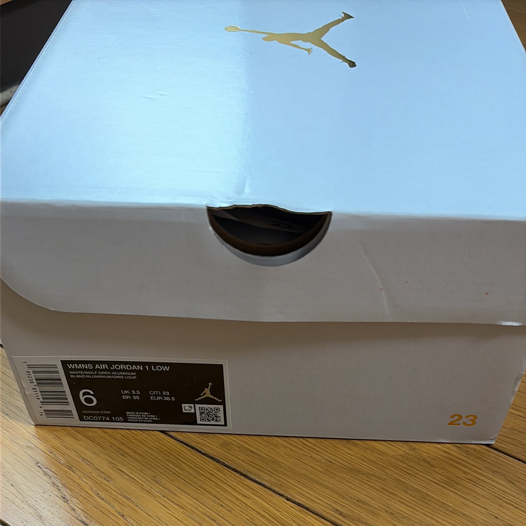 Nike Women's Air Jordan 1 Low "Wolf Grey"