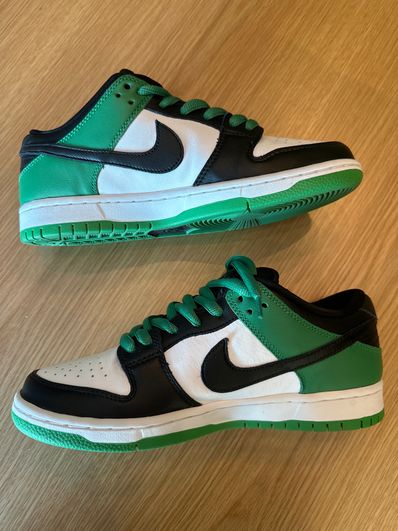Nike SB Dunk Low Pro "Black and Classic Green"