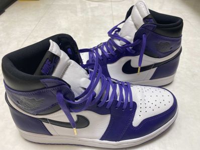 Nike Air Jordan 1 Retro High OG "Court Purple White/Black" (2020)