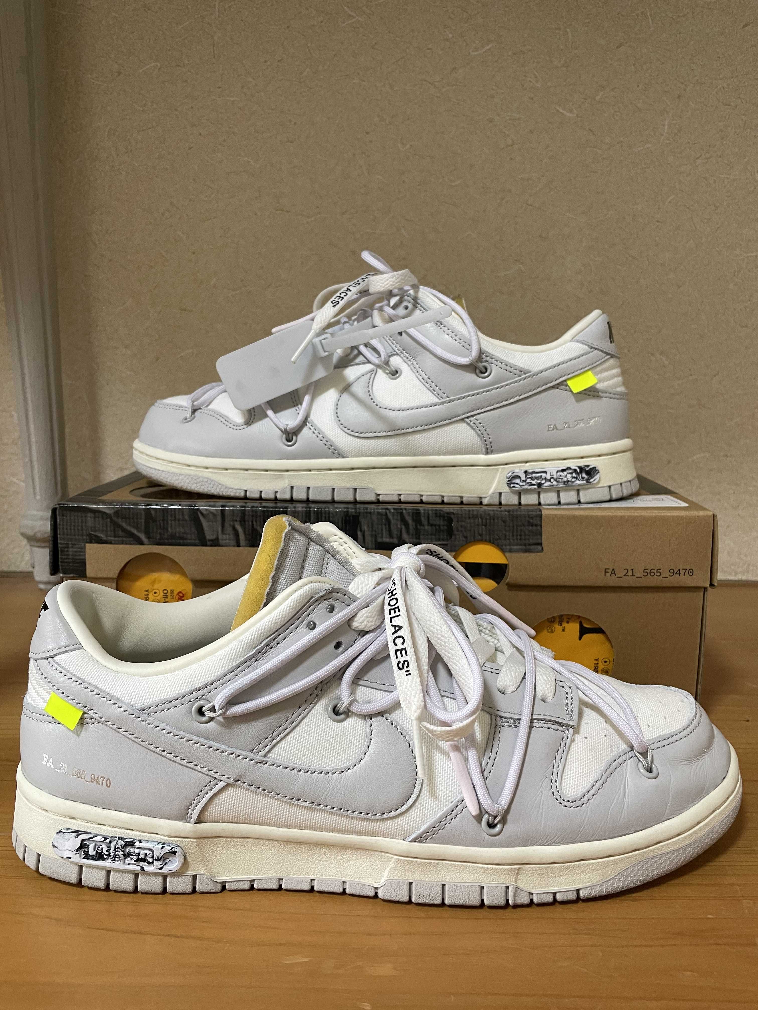 Off-White × Nike Dunk Low 1 of 50 "Lot.49"