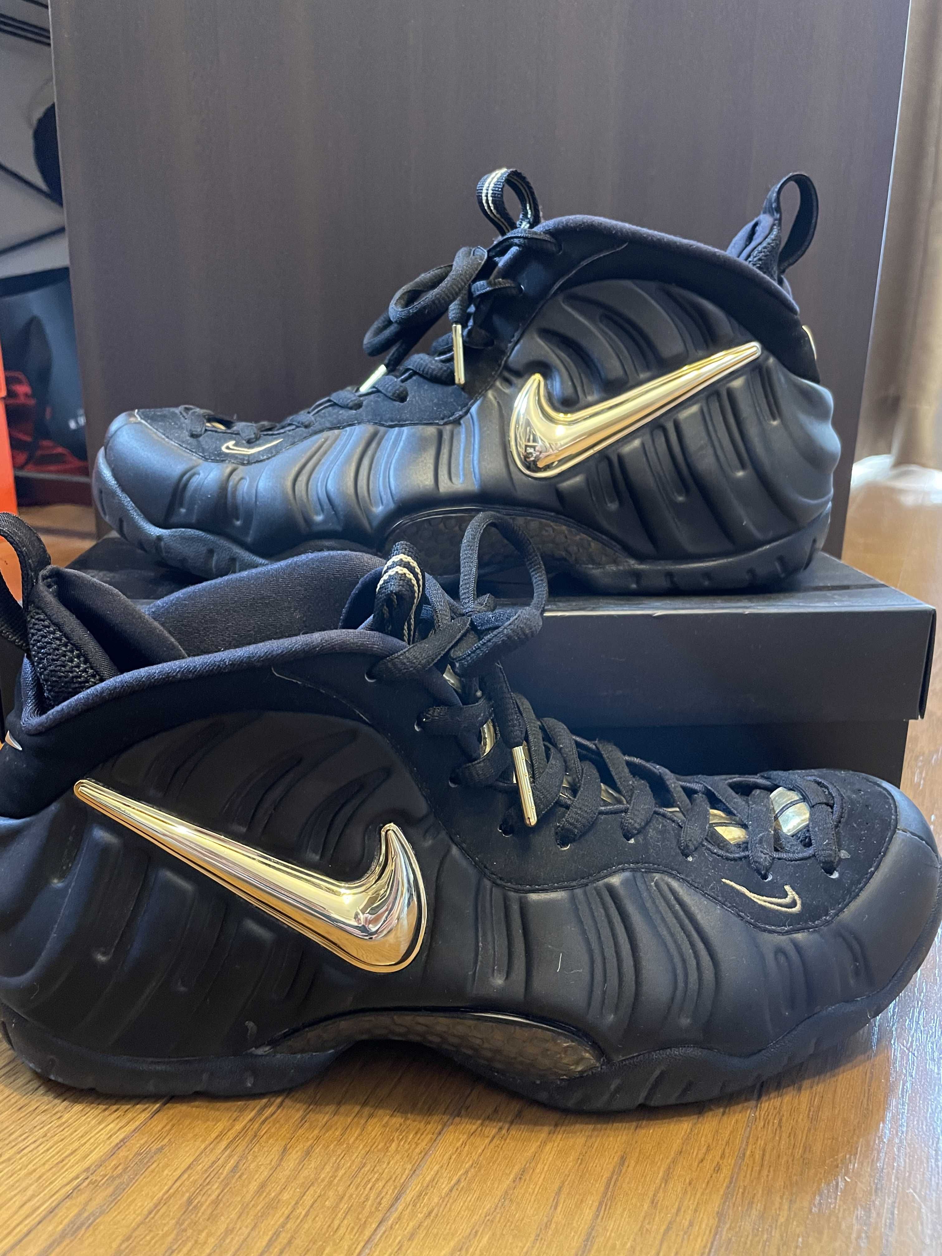 Nike Air Foamposite Pro "Black Metallic Gold"