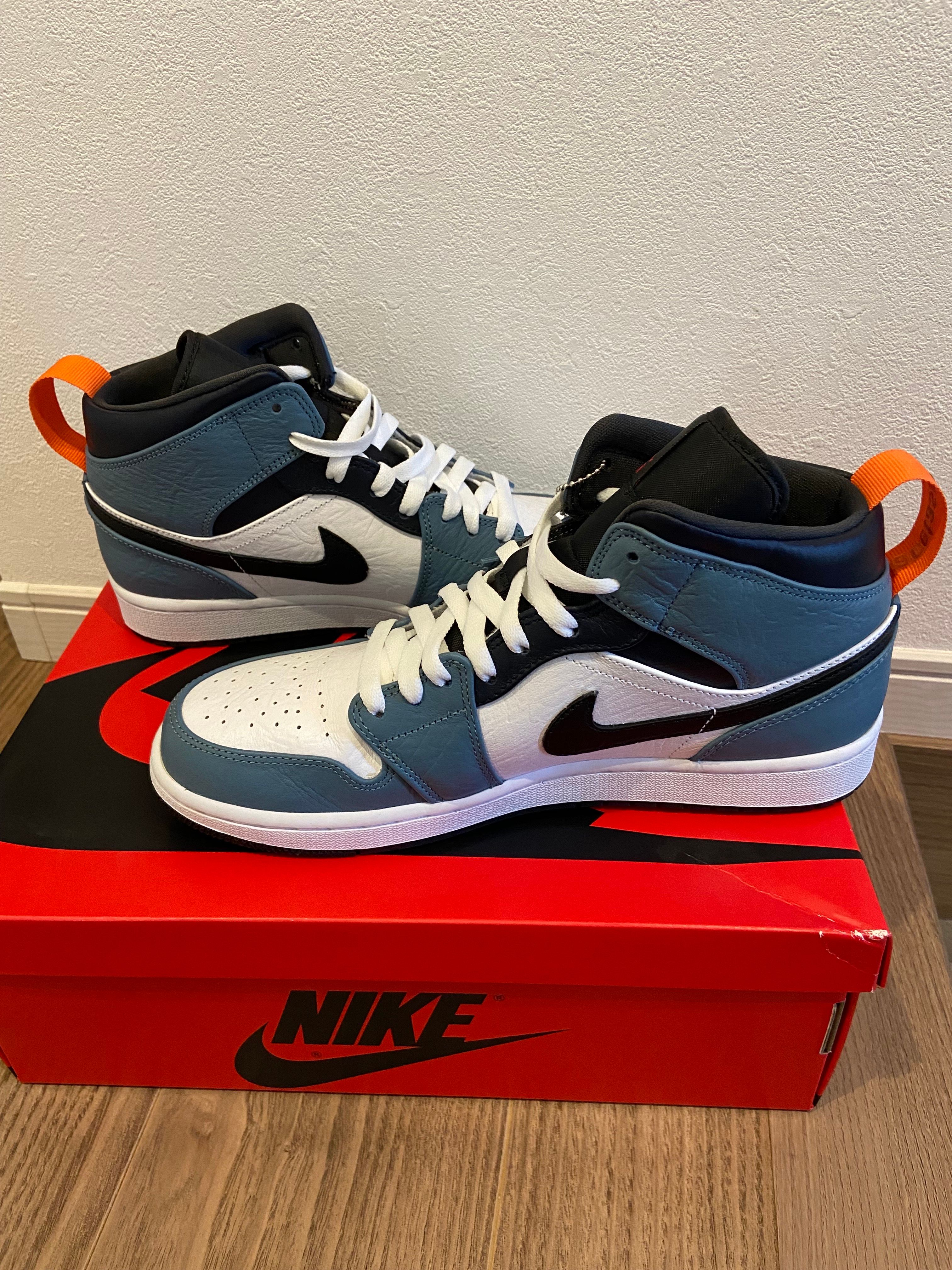 FACETASM × Nike Air Jordan 1 Mid "White/Navy"