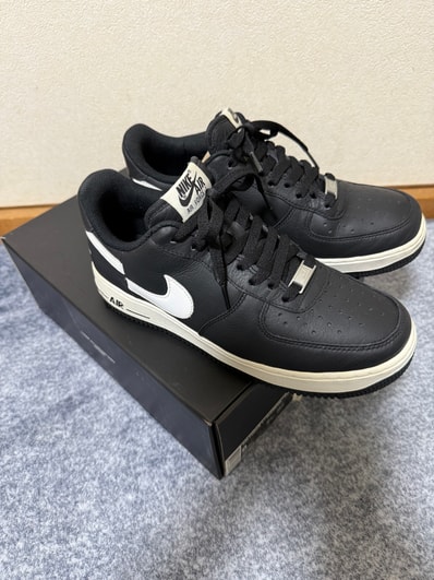 Supreme × COMME des GARCONS SHIRT × Nike Air Force 1 Low "Black/White" (2018)