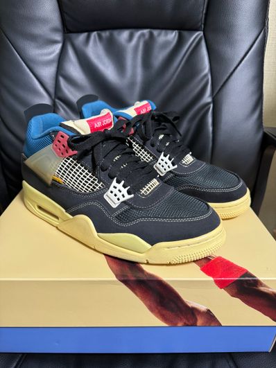 UNION × Nike Air Jordan 4 "Off Noir"