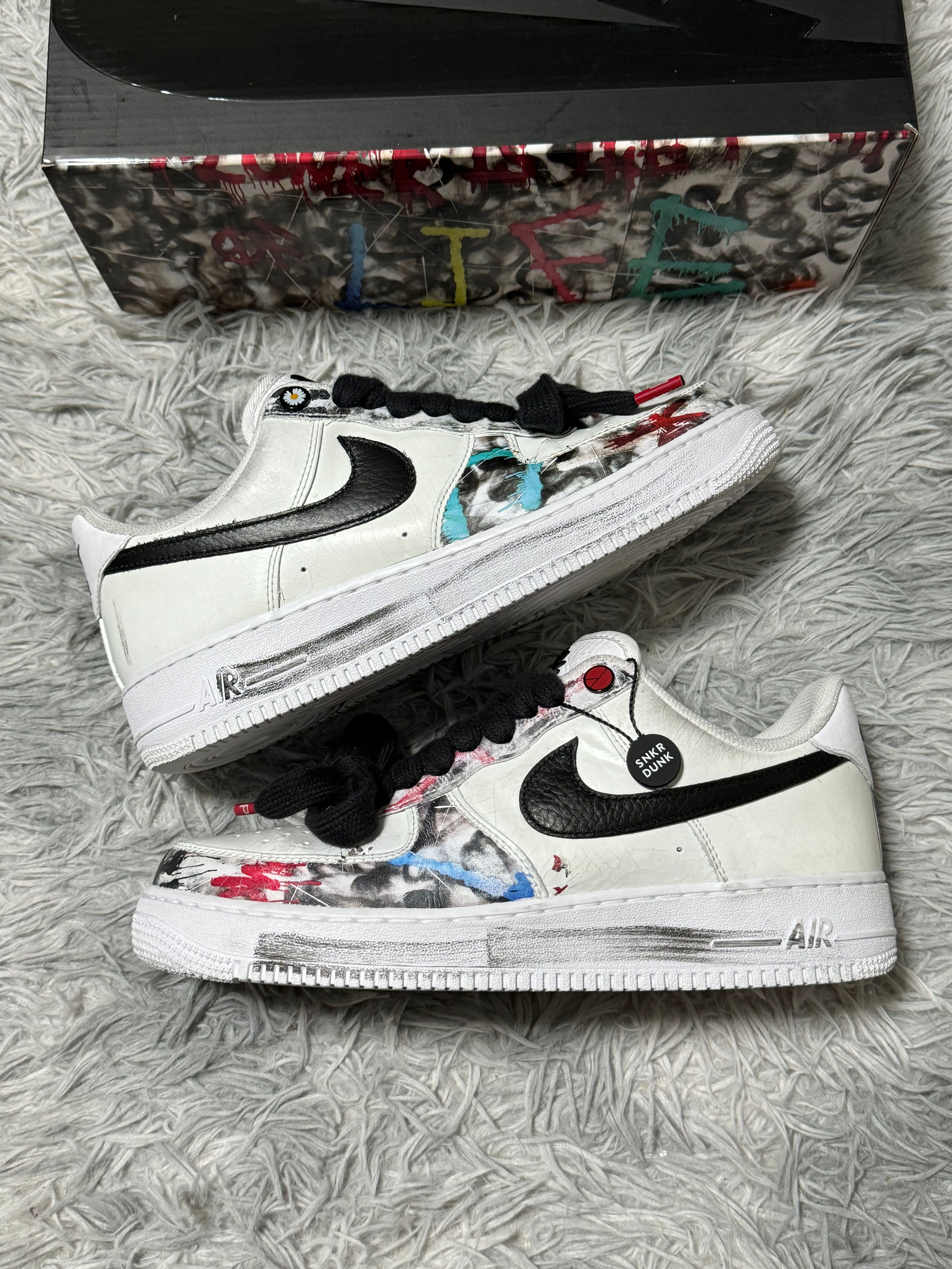 PEACEMINUSONE × Nike Air Force 1 Low "Para-noise/White/Black" / G-DRAGON