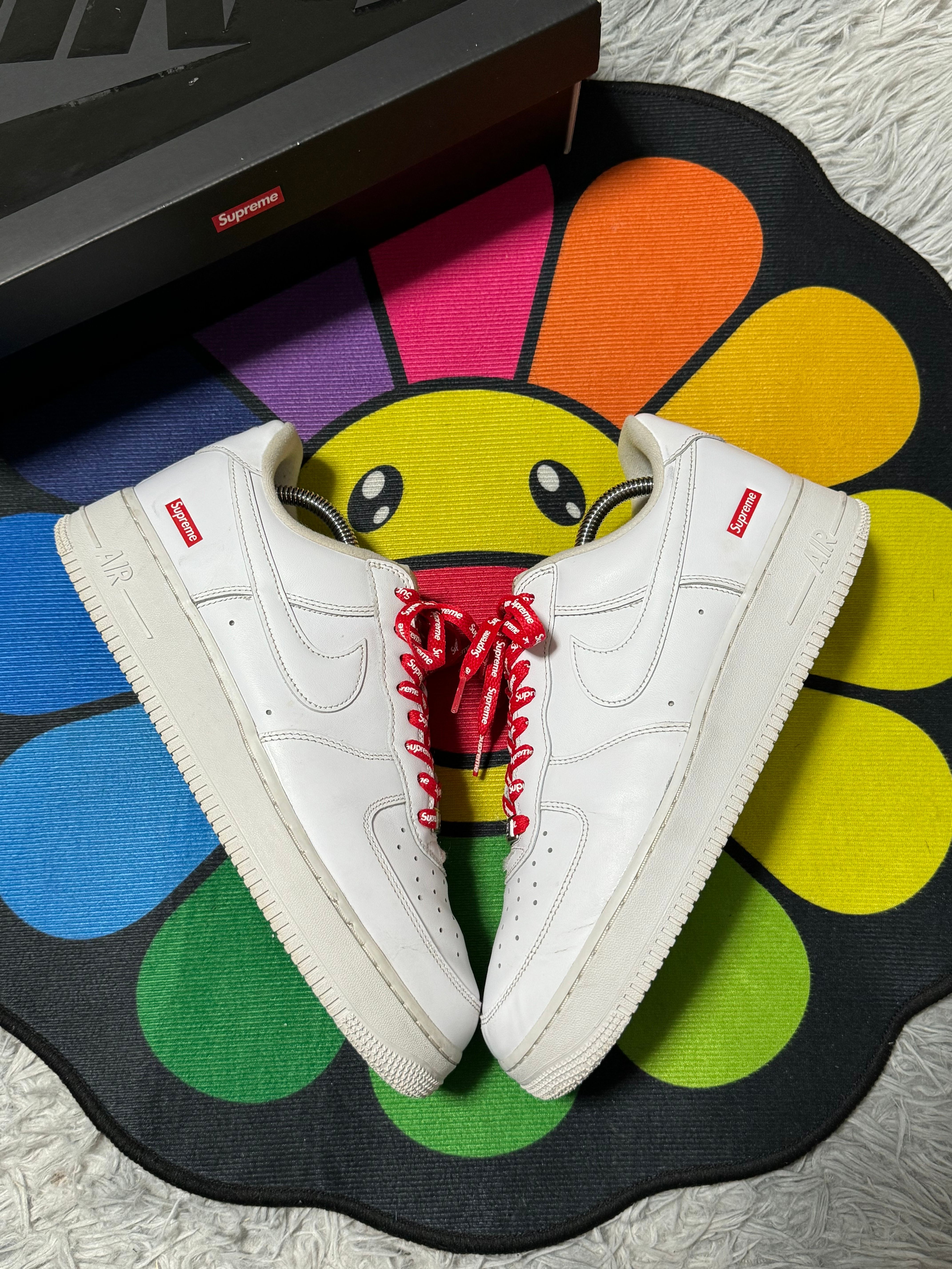 Supreme × Nike Air Force 1 Low "White"