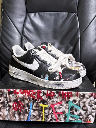 PEACEMINUSONE × Nike Air Force 1 Low Para Noise "Black" / G-DRAGON
