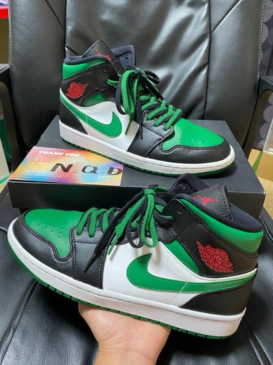 NIKE AIR JORDAN 1 MID "PINE GREEN"