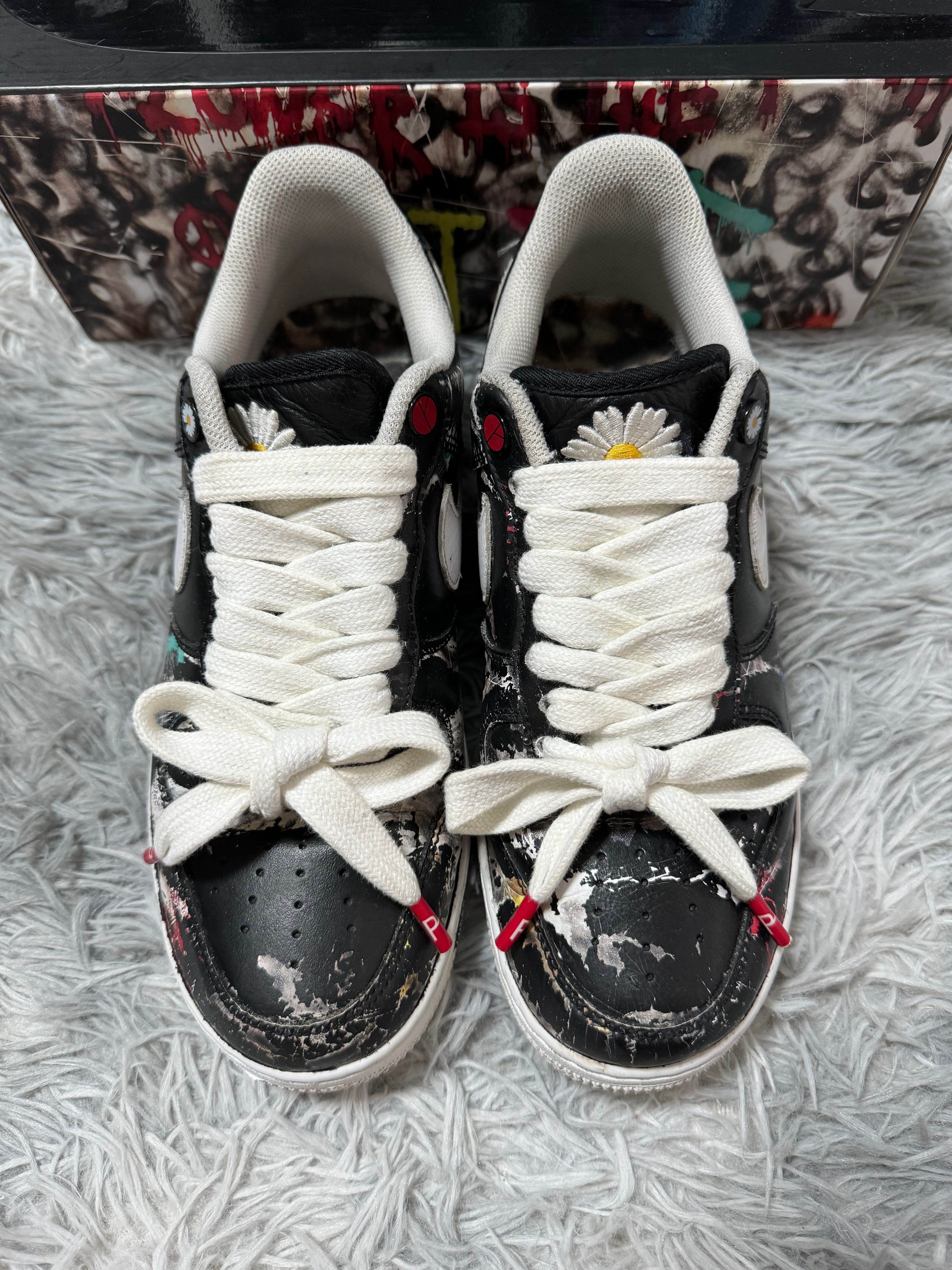 PEACEMINUSONE × Nike Air Force 1 Low Para Noise "Black" / G-DRAGON