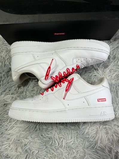 Supreme × Nike Air Force 1 Low "White"
