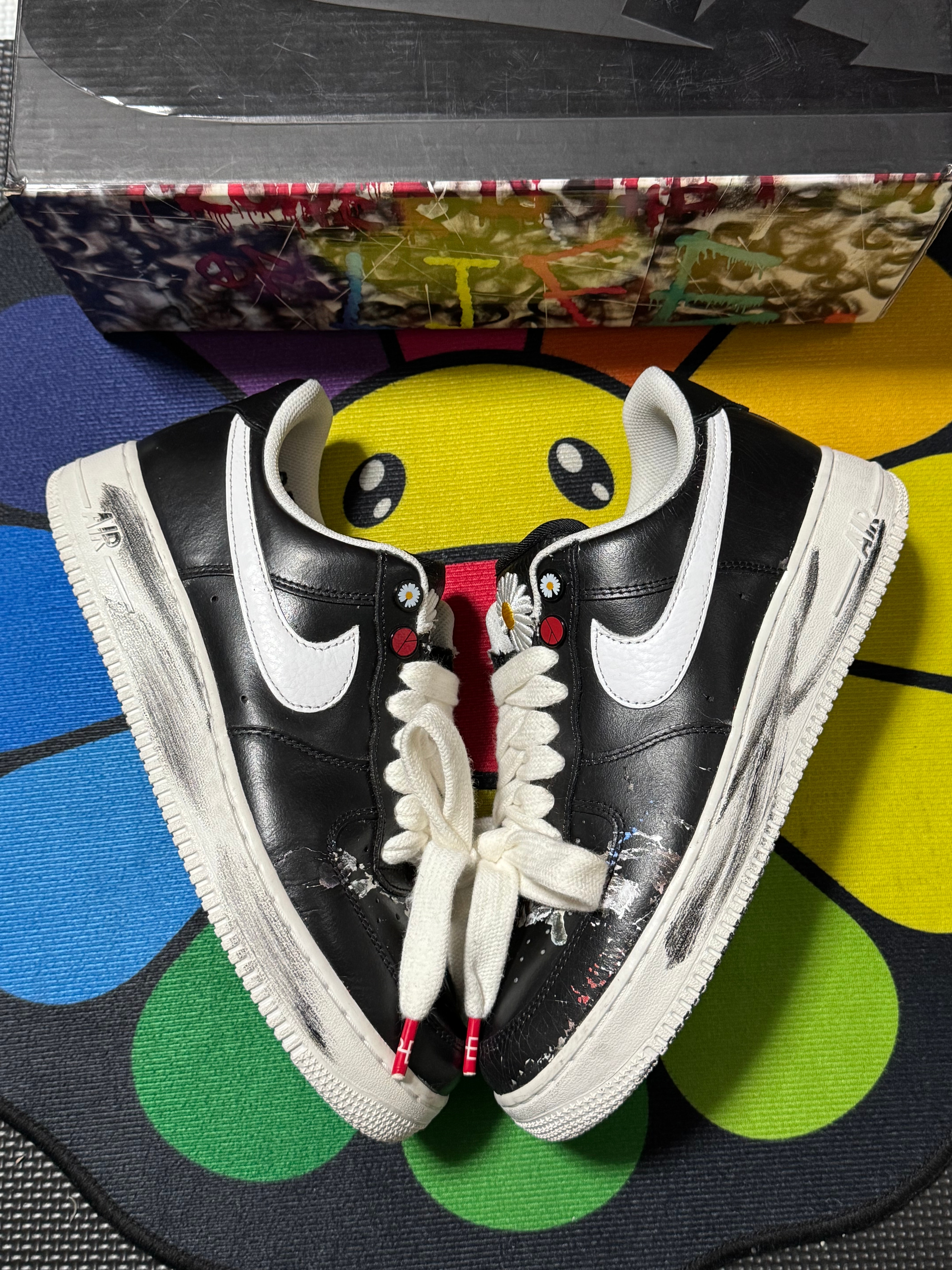 PEACEMINUSONE × Nike Air Force 1 Low Para Noise "Black" / G-DRAGON