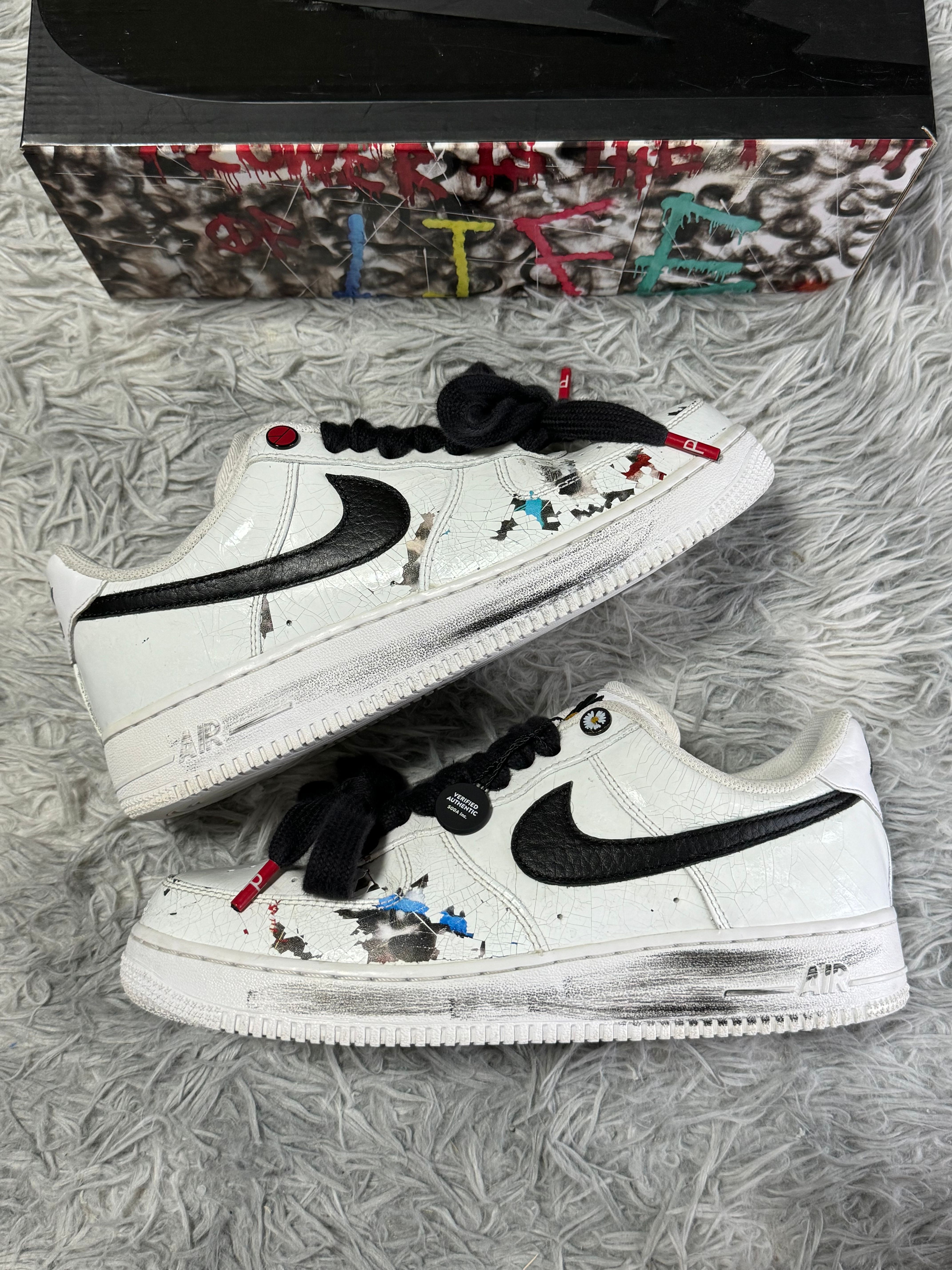 PEACEMINUSONE × Nike Air Force 1 Low "Para-noise/White/Black" / G-DRAGON