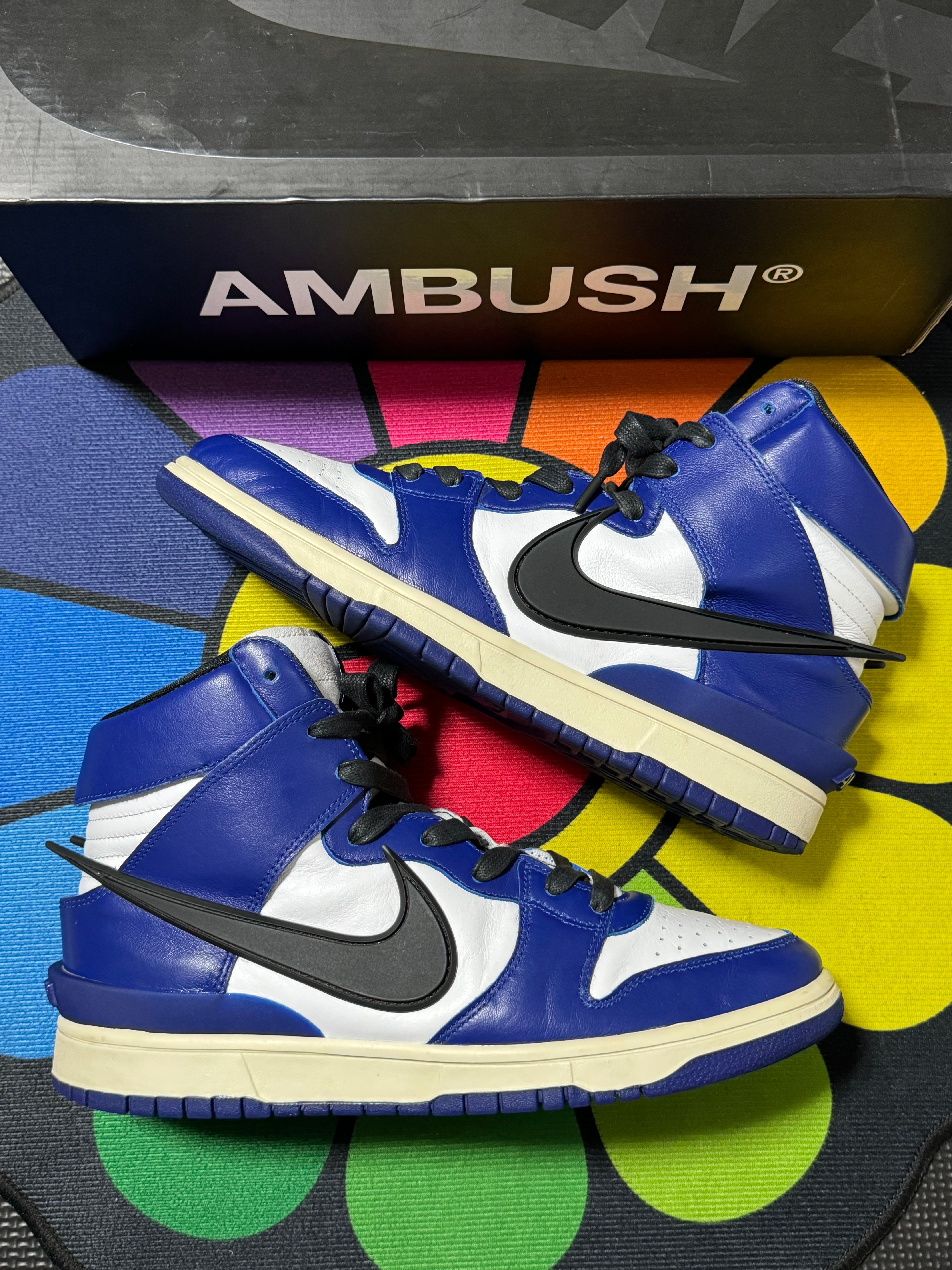 AMBUSH × NIKE DUNK HIGH "DEEP ROYAL"