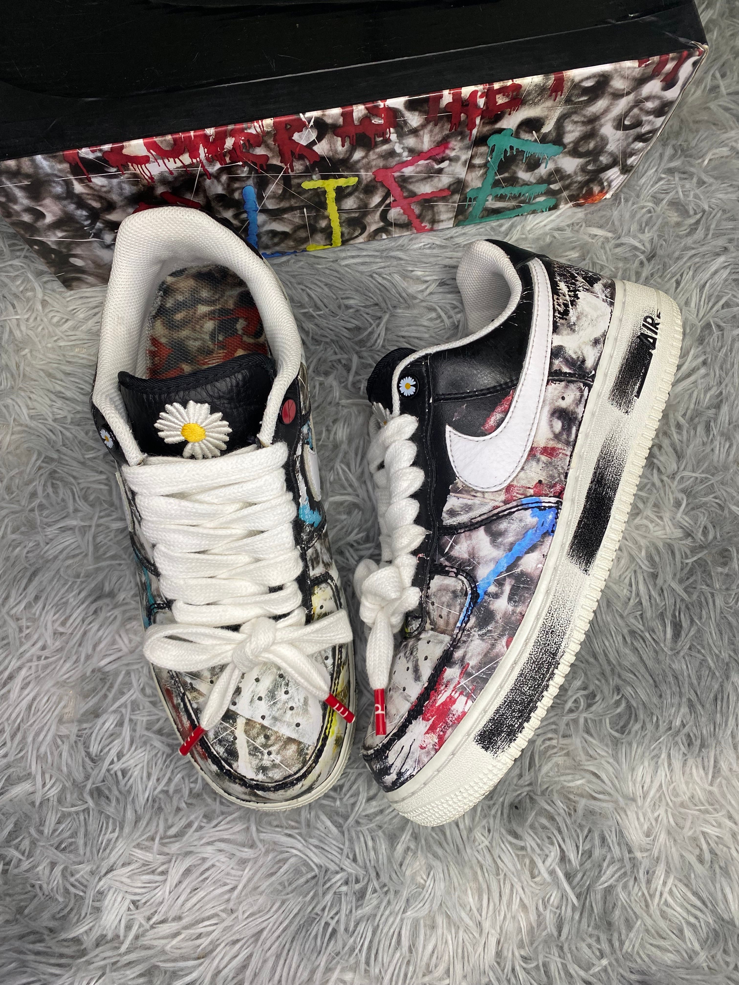 PEACEMINUSONE × Nike Air Force 1 Low Para Noise "Black" / G-DRAGON