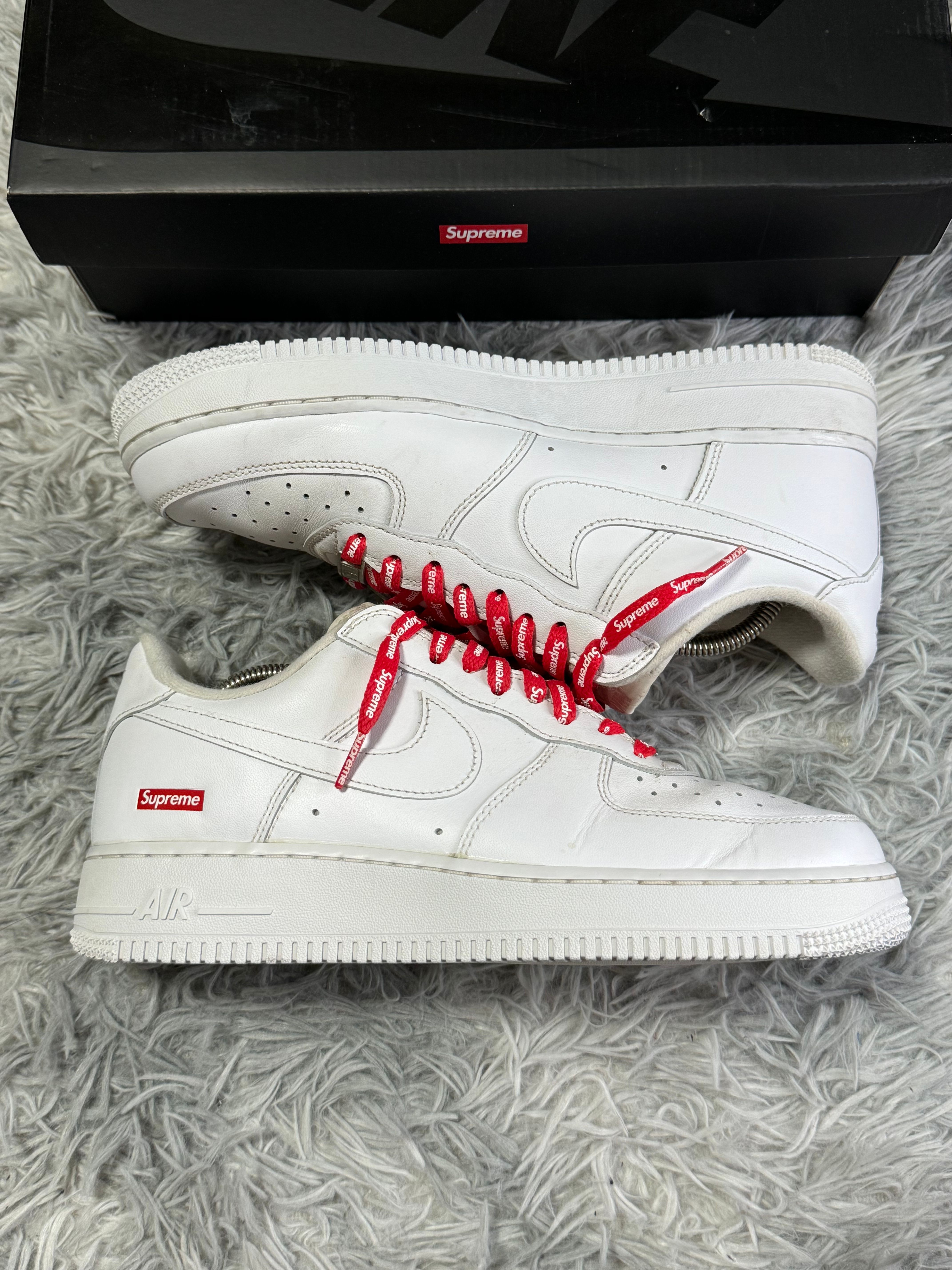 Supreme × Nike Air Force 1 Low "White"
