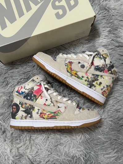 Supreme × Nike SB Dunk High "Rammellzee"