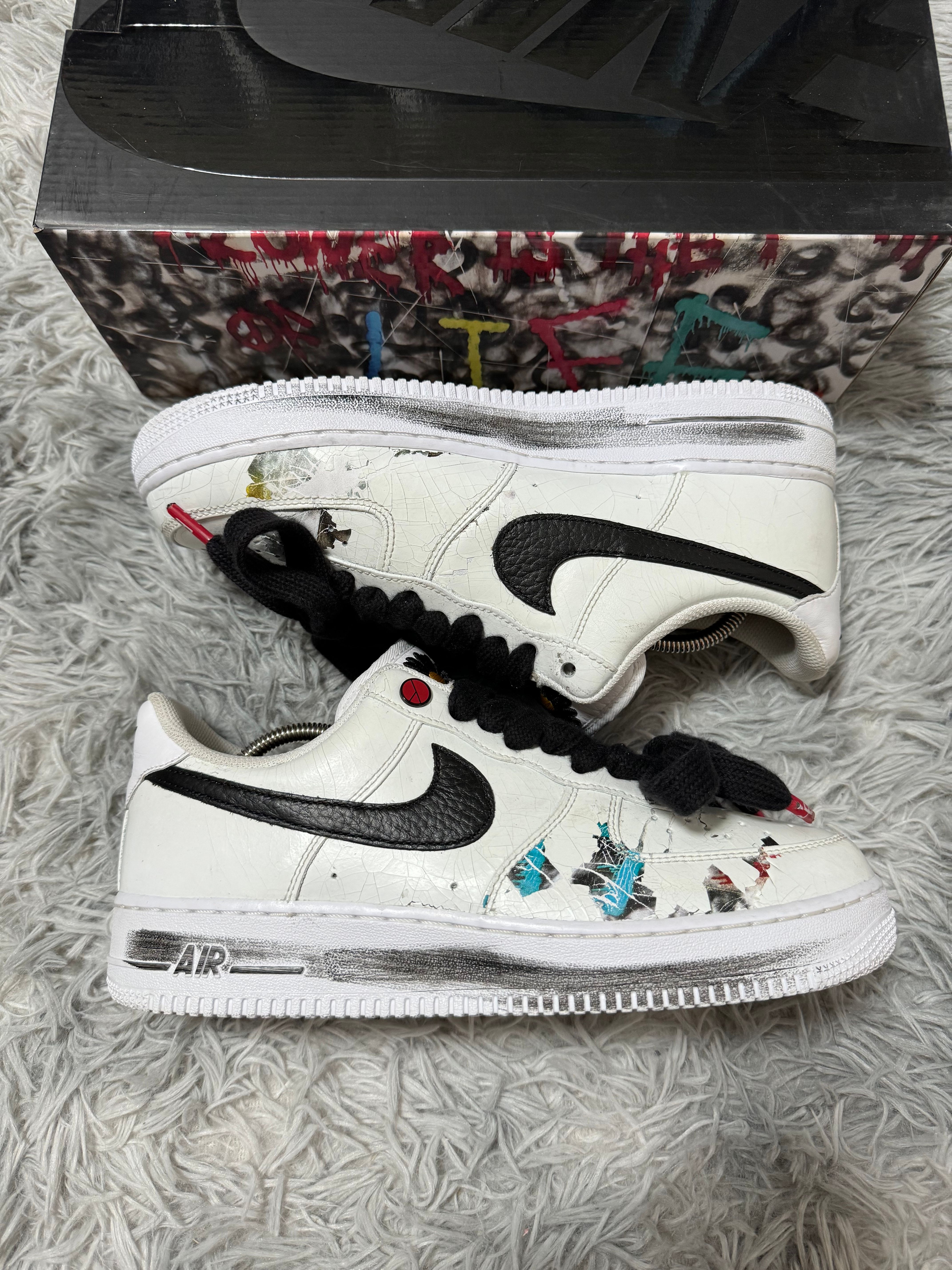 PEACEMINUSONE × Nike Air Force 1 Low "Para-noise/White/Black" / G-DRAGON