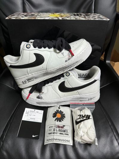 PEACEMINUSONE × Nike Air Force 1 Low "Para-noise/White/Black" / G-DRAGON