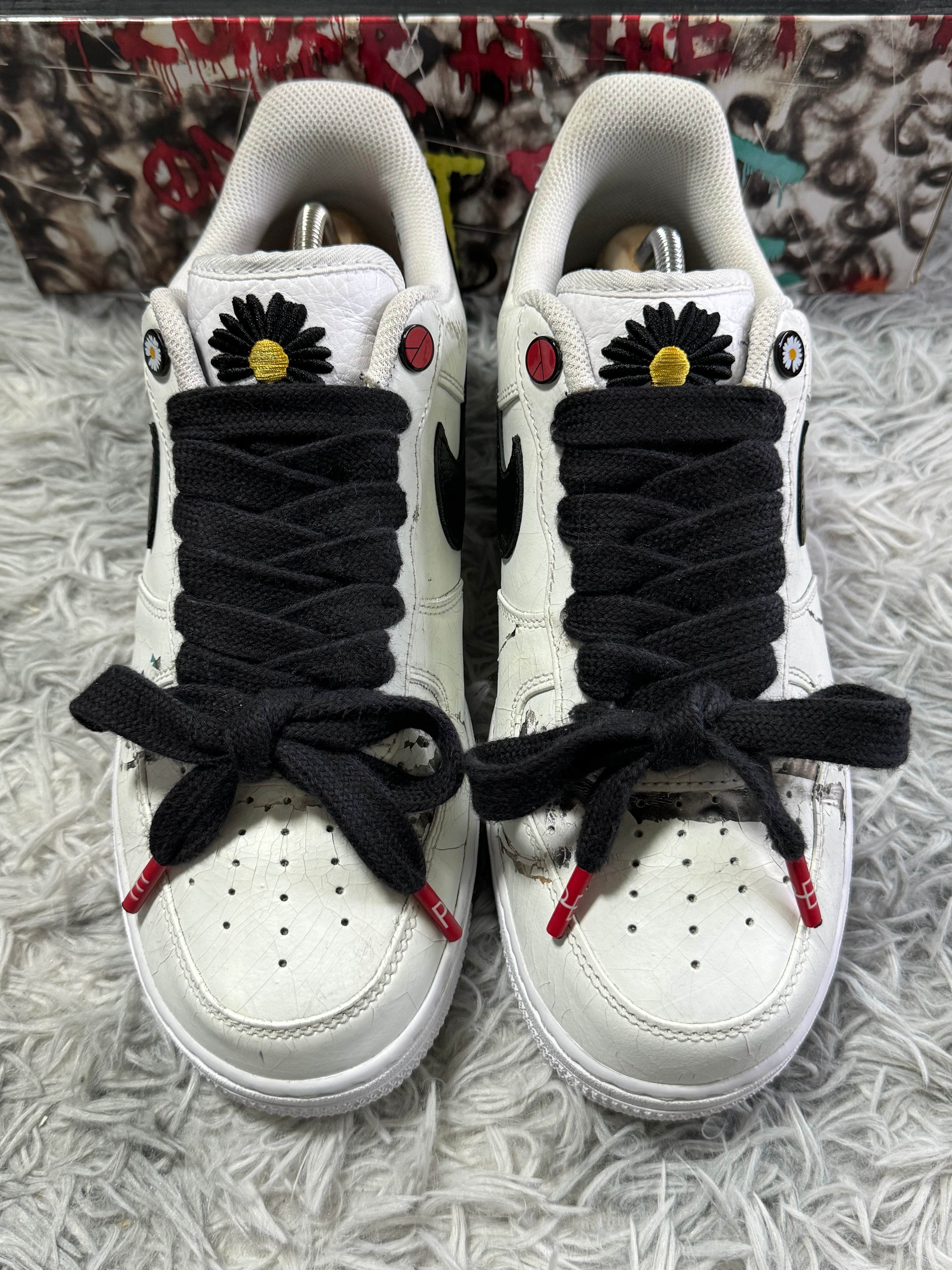 PEACEMINUSONE × Nike Air Force 1 Low "Para-noise/White/Black" / G-DRAGON