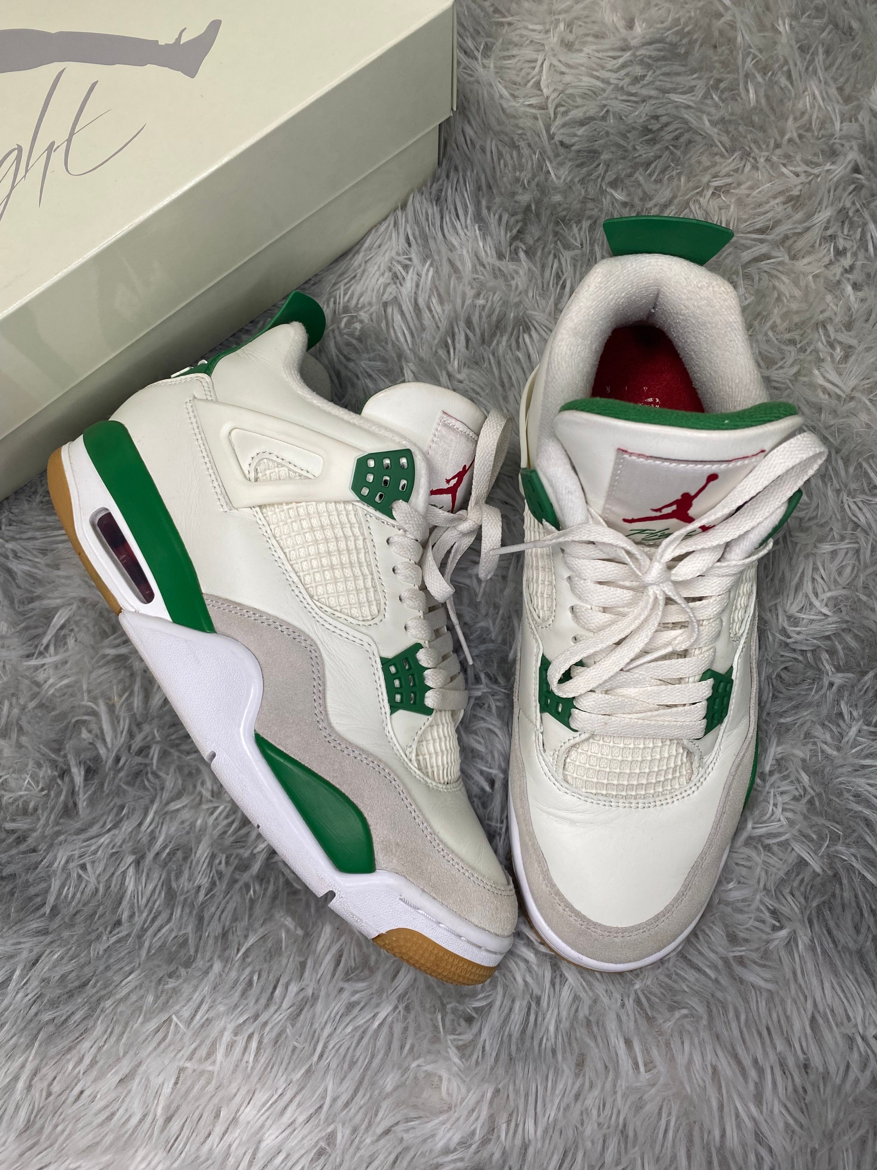 Nike SB × Air Jordan 4 Retro SP "Pine Green"