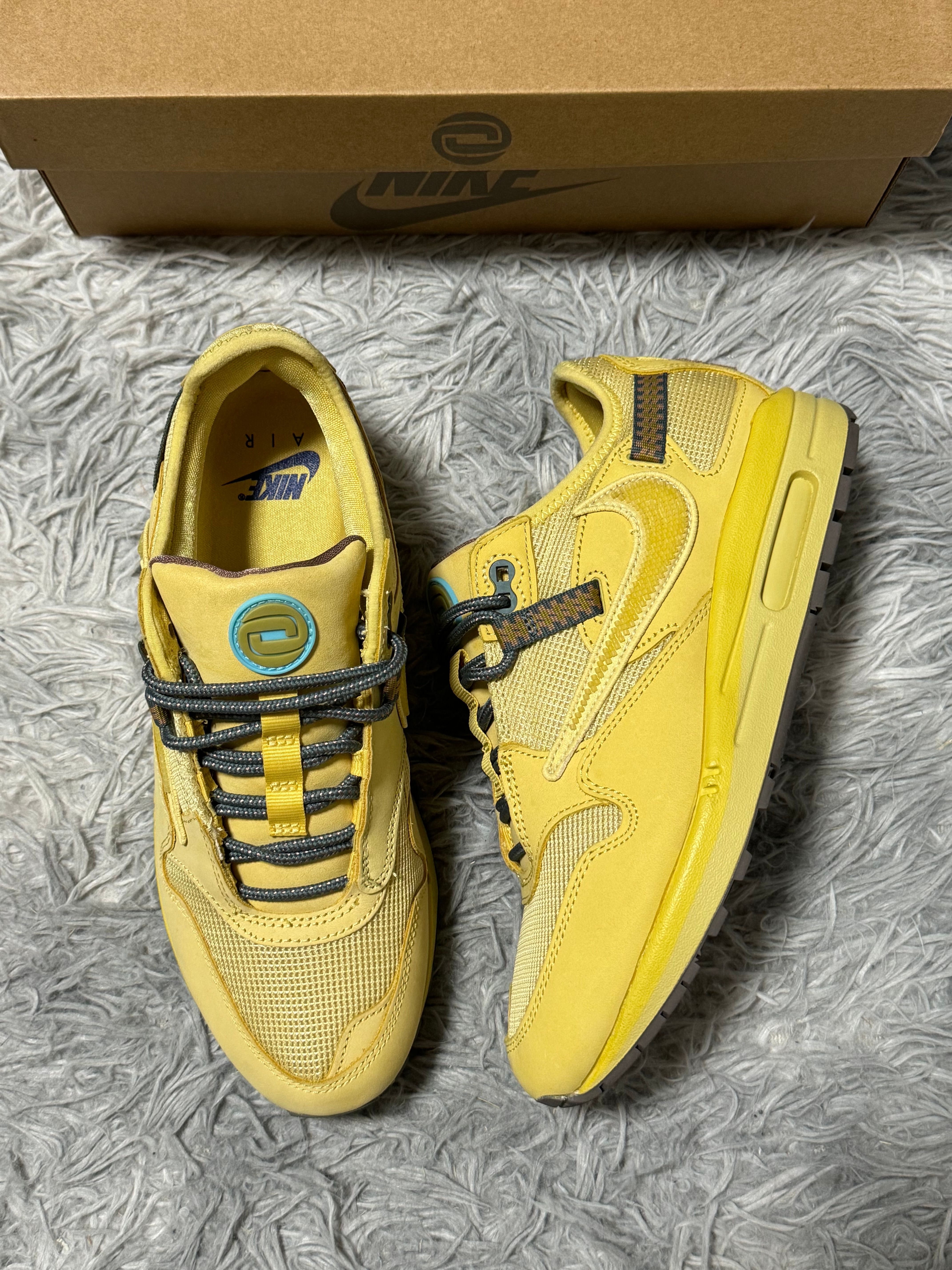 Travis Scott × Nike Air Max 1 "CACT.US Gold"