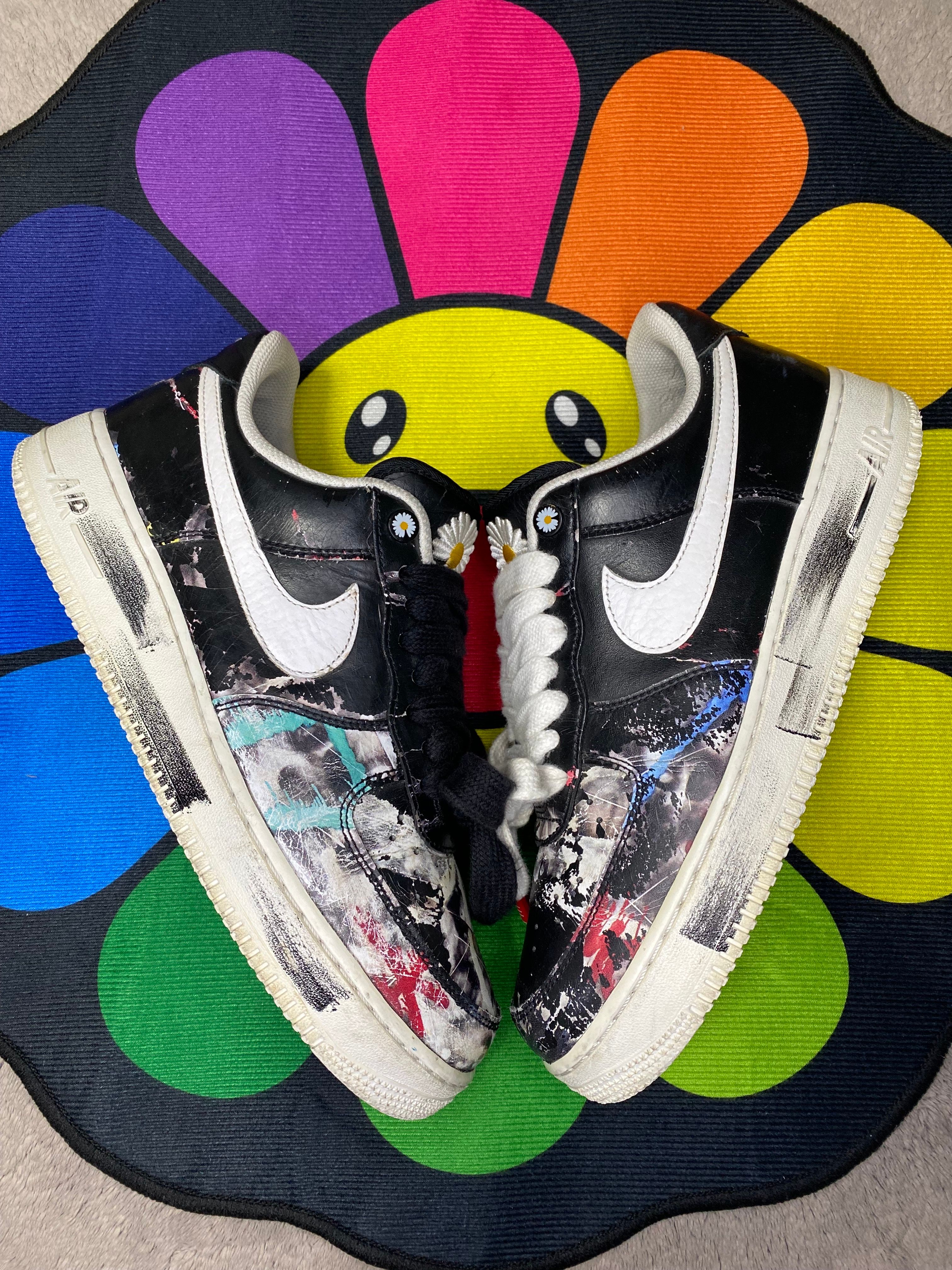 PEACEMINUSONE × Nike Air Force 1 Low Para Noise "Black" / G-DRAGON