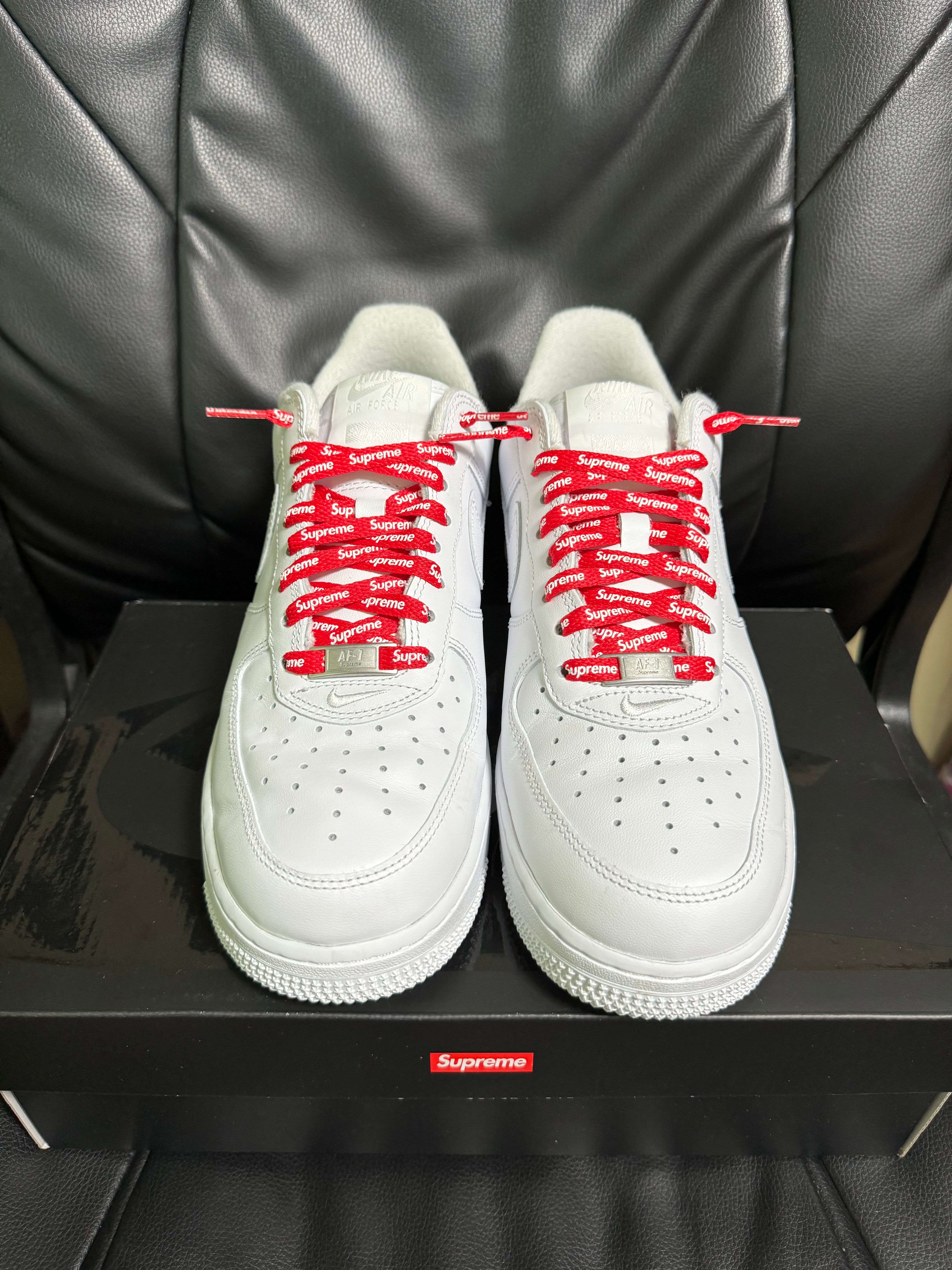 Supreme × Nike Air Force 1 Low "White"
