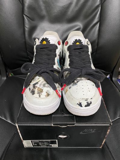 PEACEMINUSONE × Nike Air Force 1 Low "Para-noise/White/Black" / G-DRAGON