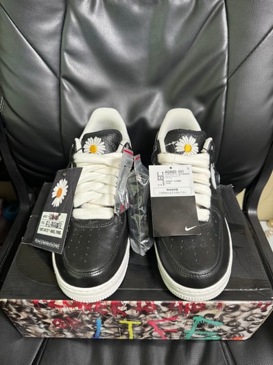 PEACEMINUSONE × Nike Air Force 1 Low Para Noise "Black" / G-DRAGON