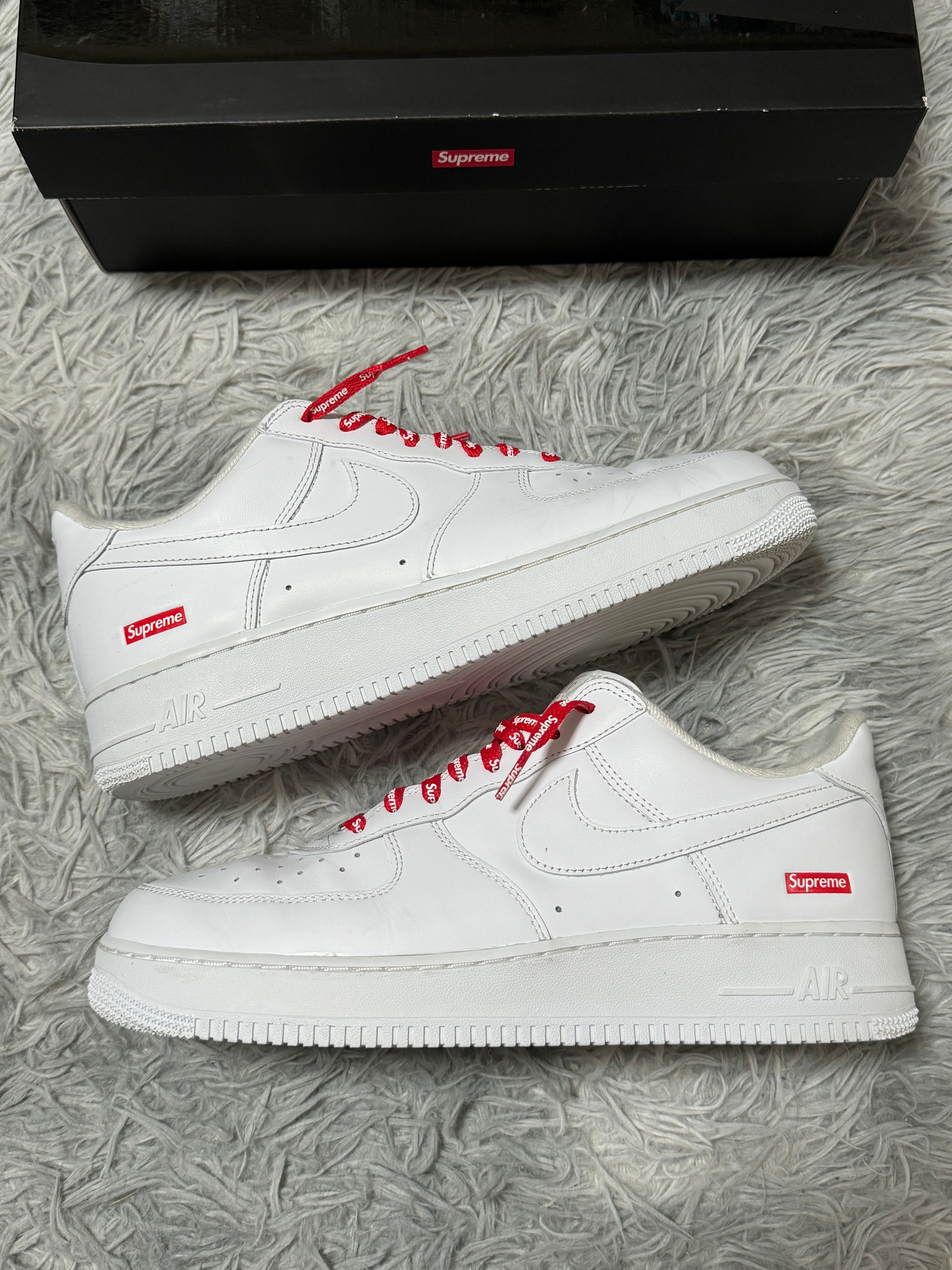 Supreme × Nike Air Force 1 Low "White"
