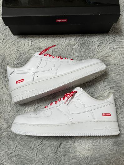 Supreme × Nike Air Force 1 Low "White"