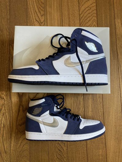 Nike Air Jordan 1 High OG CO.JP "White/Midnight Navy" (2020)(ブリーフケースなし)