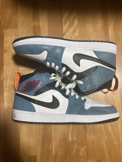 FACETASM × Nike Air Jordan 1 Mid "White/Navy"