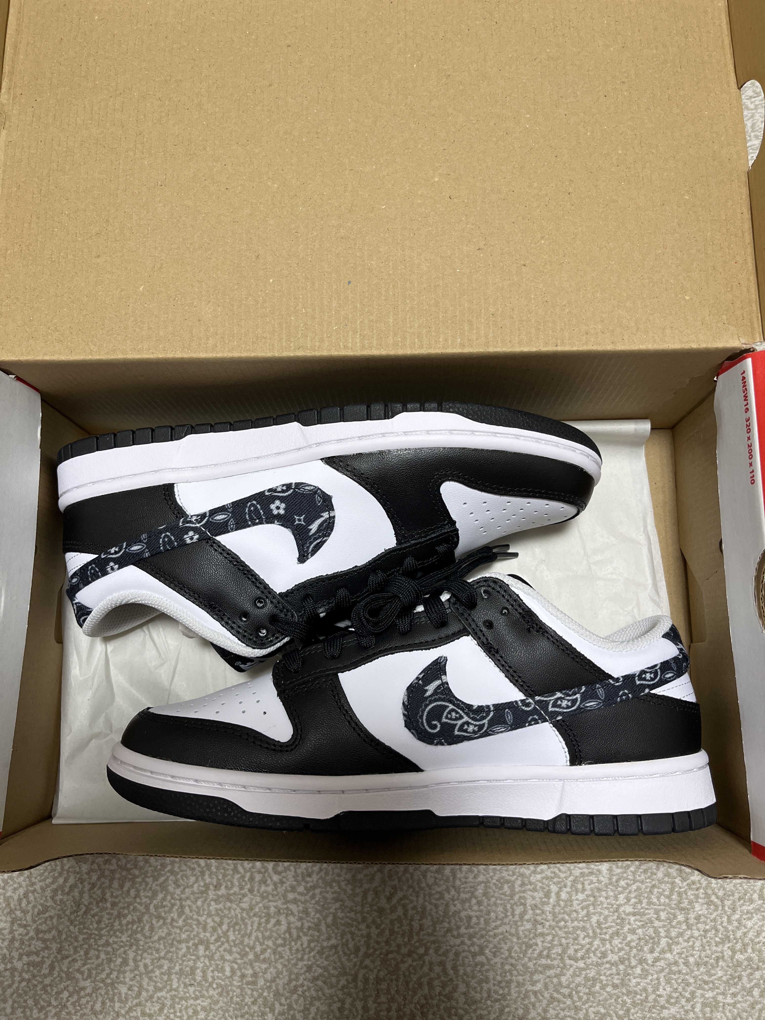 Nike Women's Dunk Low ESS "Black Paisley"