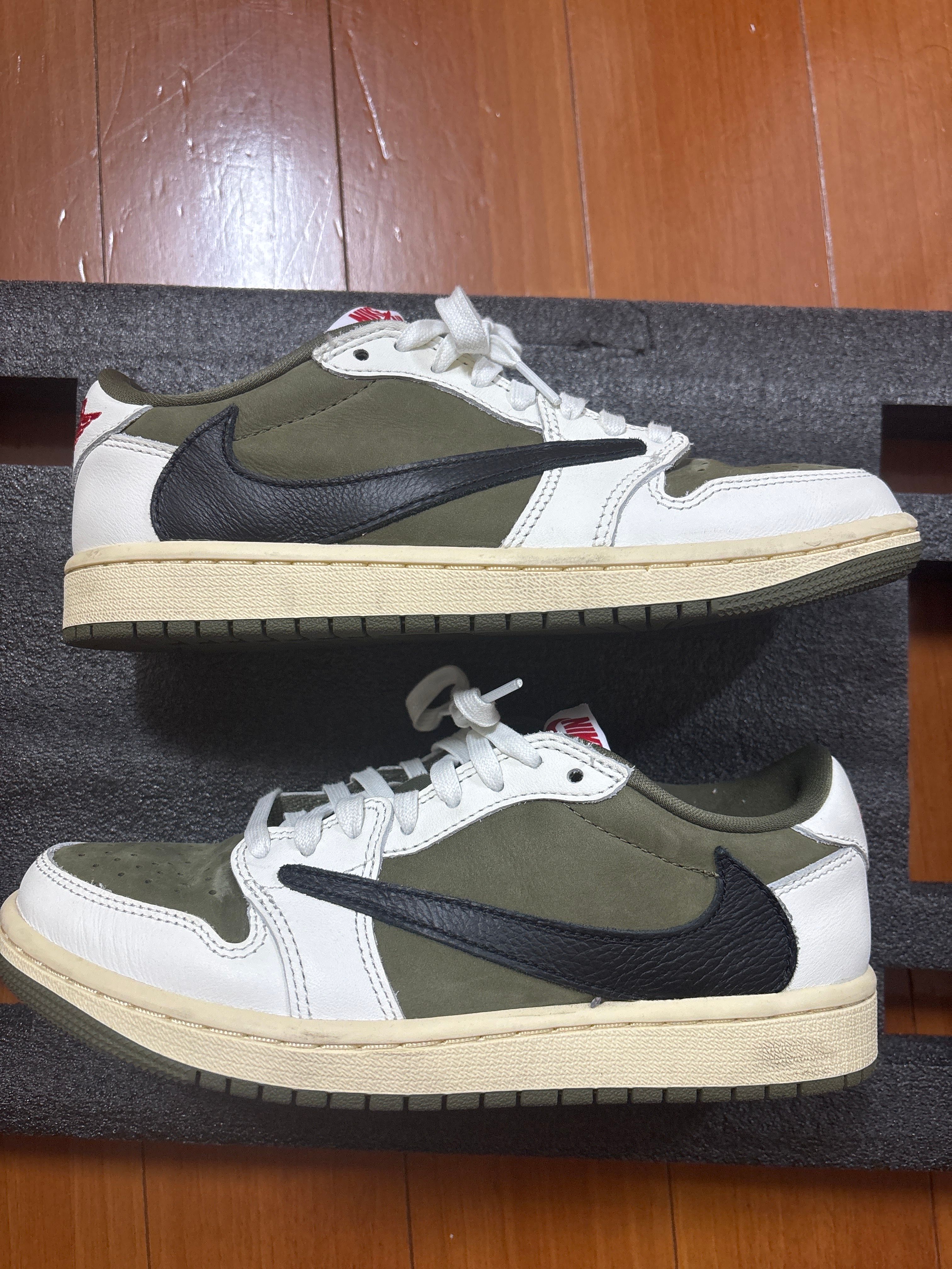 Travis Scott × Nike Air Jordan 1 Low OG SP "Reverse Olive"