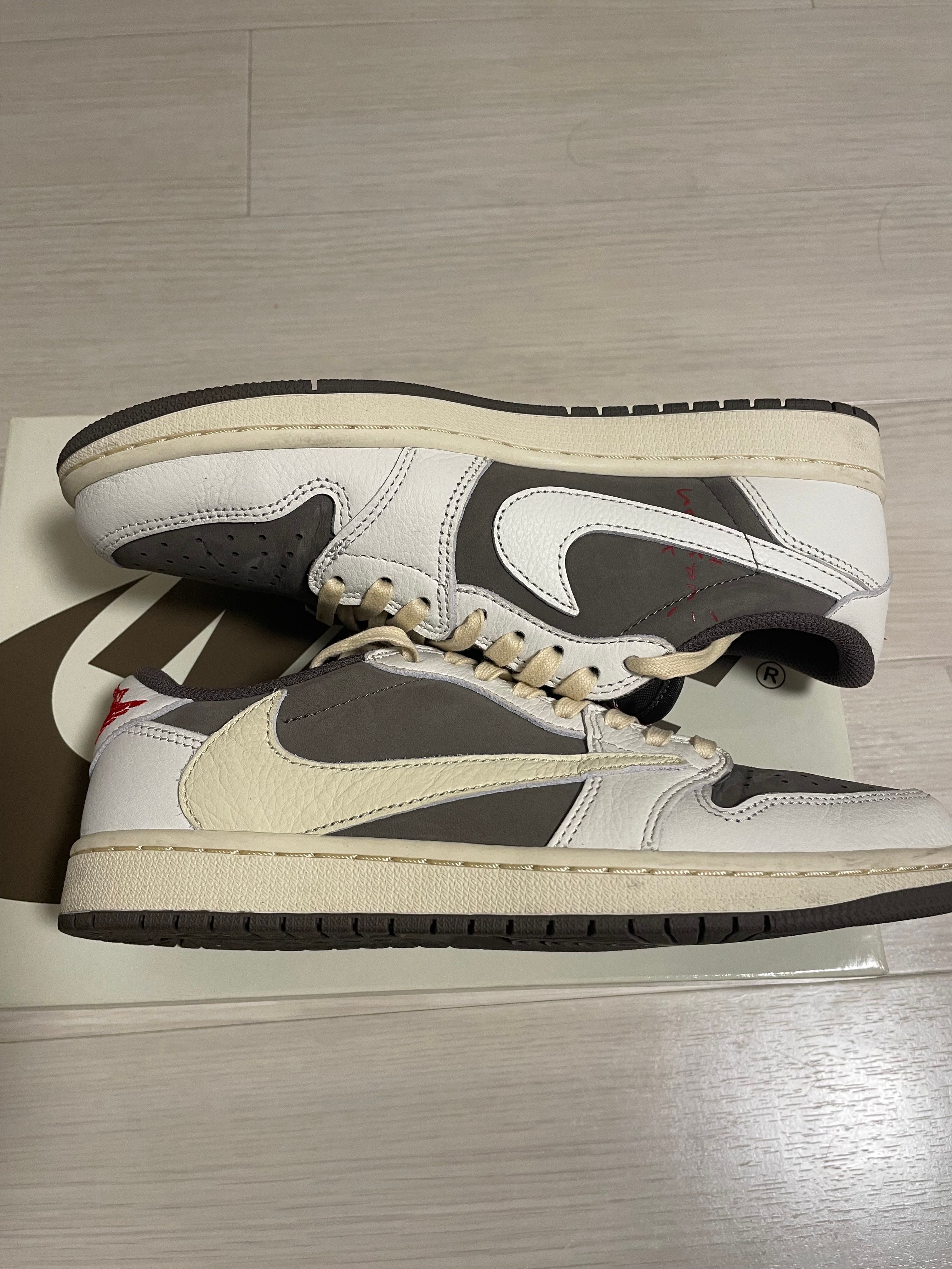 Travis Scott × Nike Air Jordan 1 Low OG SP "Reverse Mocha/Sail and Ridgerock"