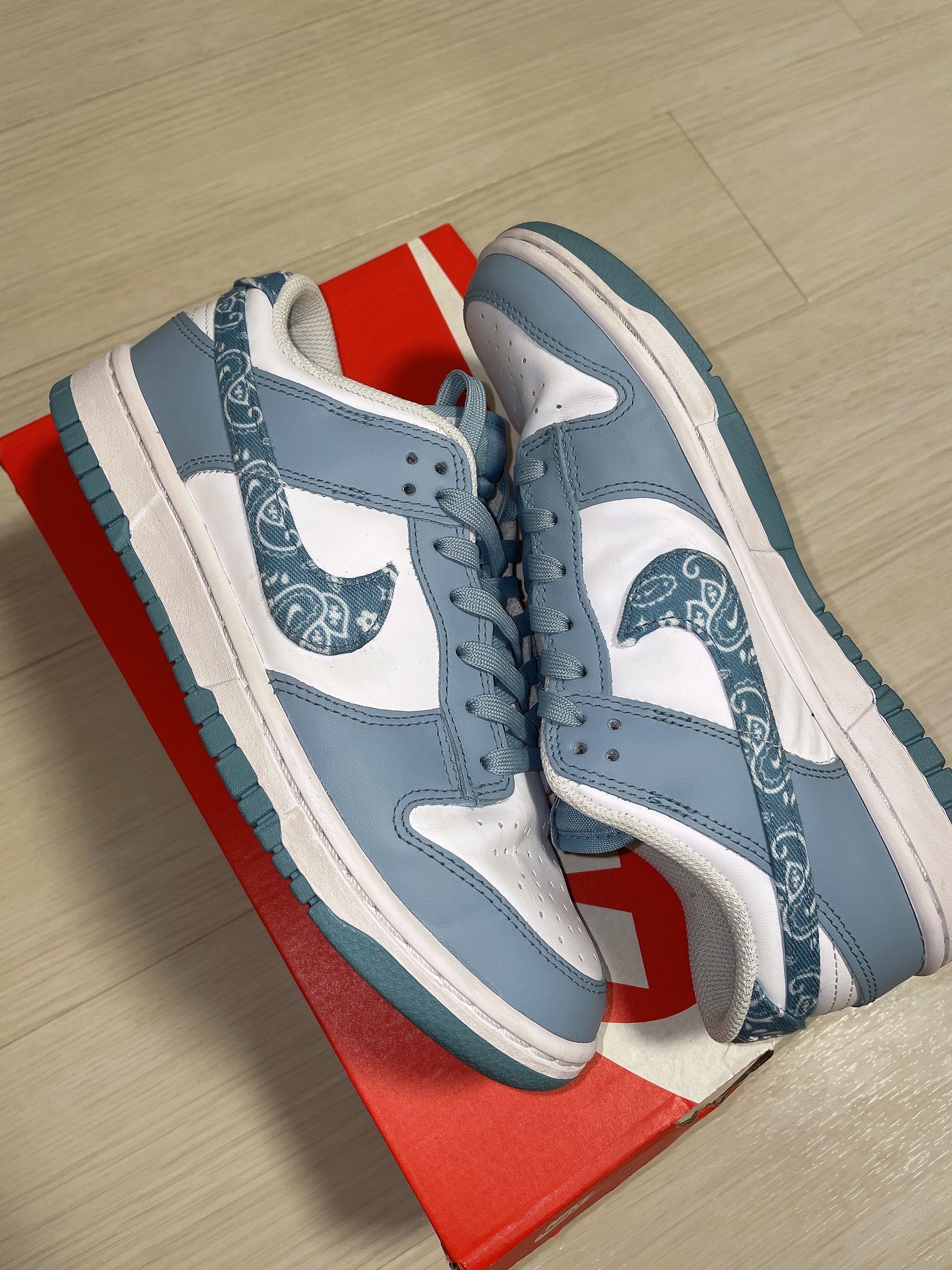 Nike Women's Dunk Low ESS "Blue Paisley"