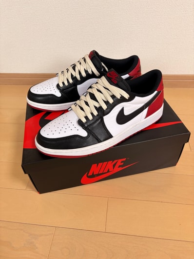 Nike Air Jordan 1 Retro Low OG "Black Toe"