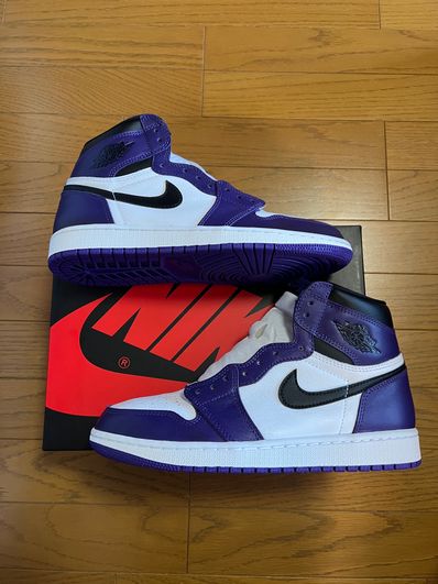 Nike Air Jordan 1 Retro High OG "Court Purple White/Black" (2020)
