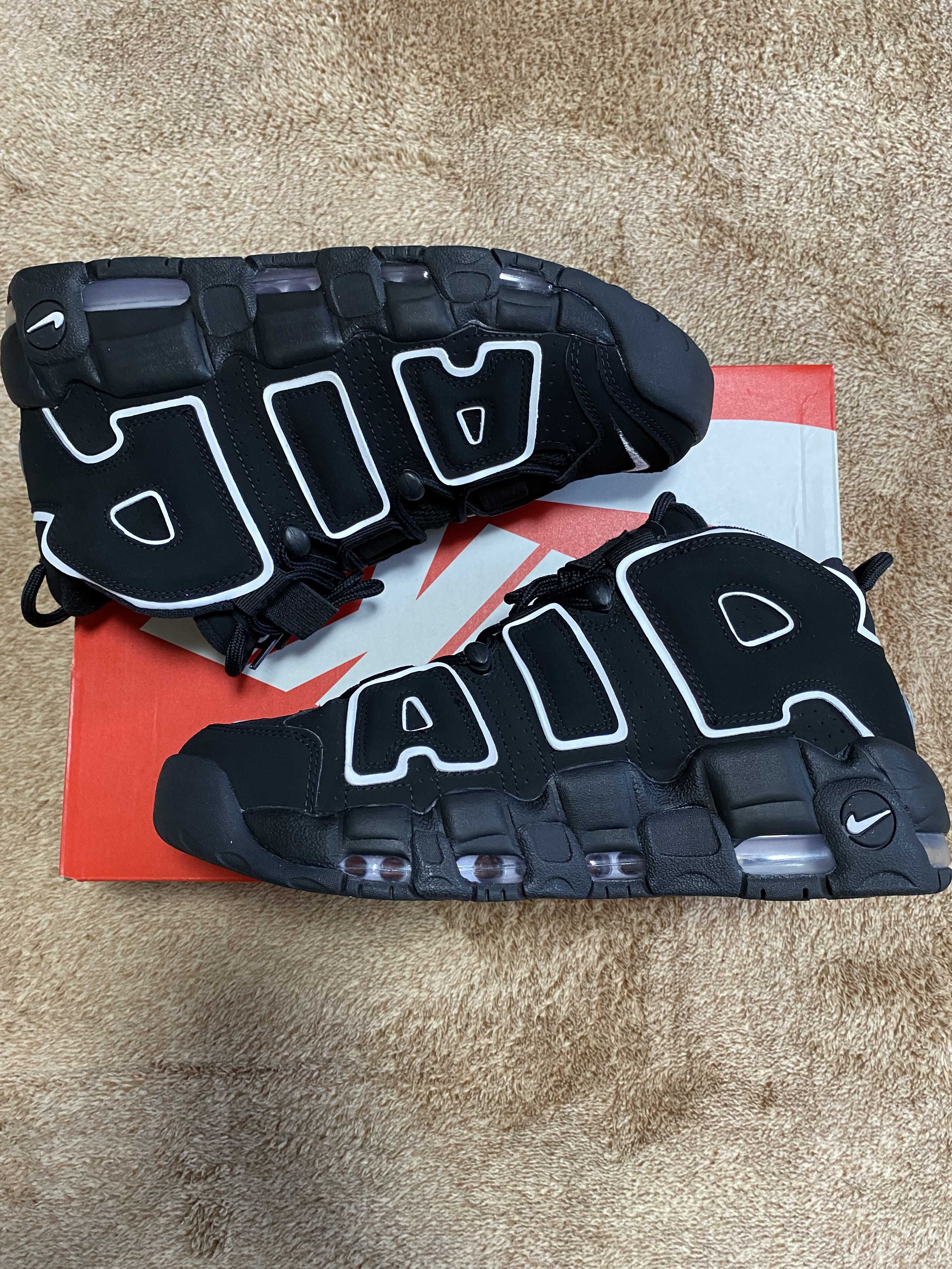 Nike Air More Uptempo "Black/White"(2020)