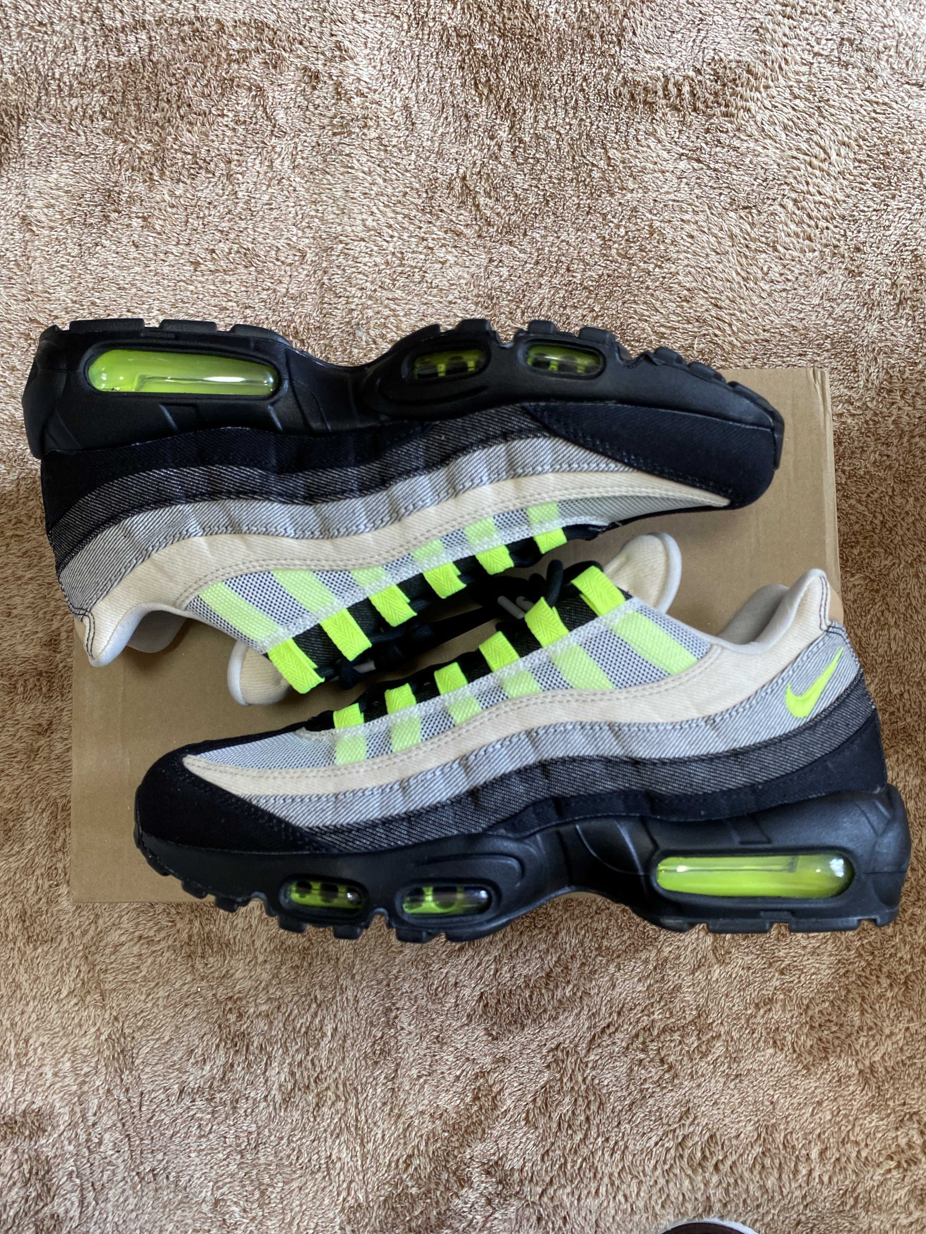 DENHAM × Nike Air Max 95 "Volt"
