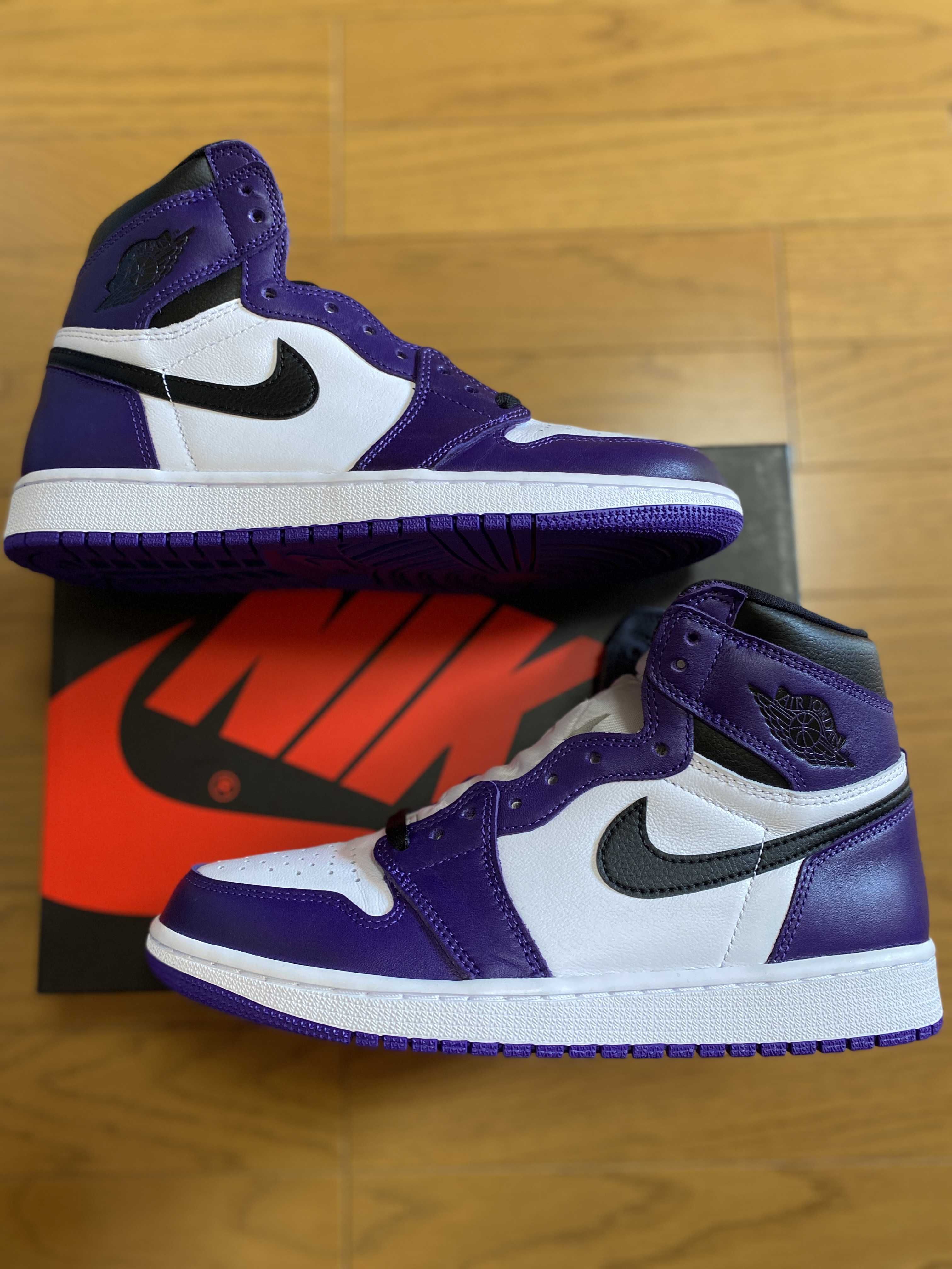 Nike Air Jordan 1 Retro High OG "Court Purple White/Black" (2020)