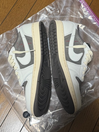 Travis Scott × Nike Air Jordan 1 Low OG SP "Reverse Mocha/Sail and Ridgerock"