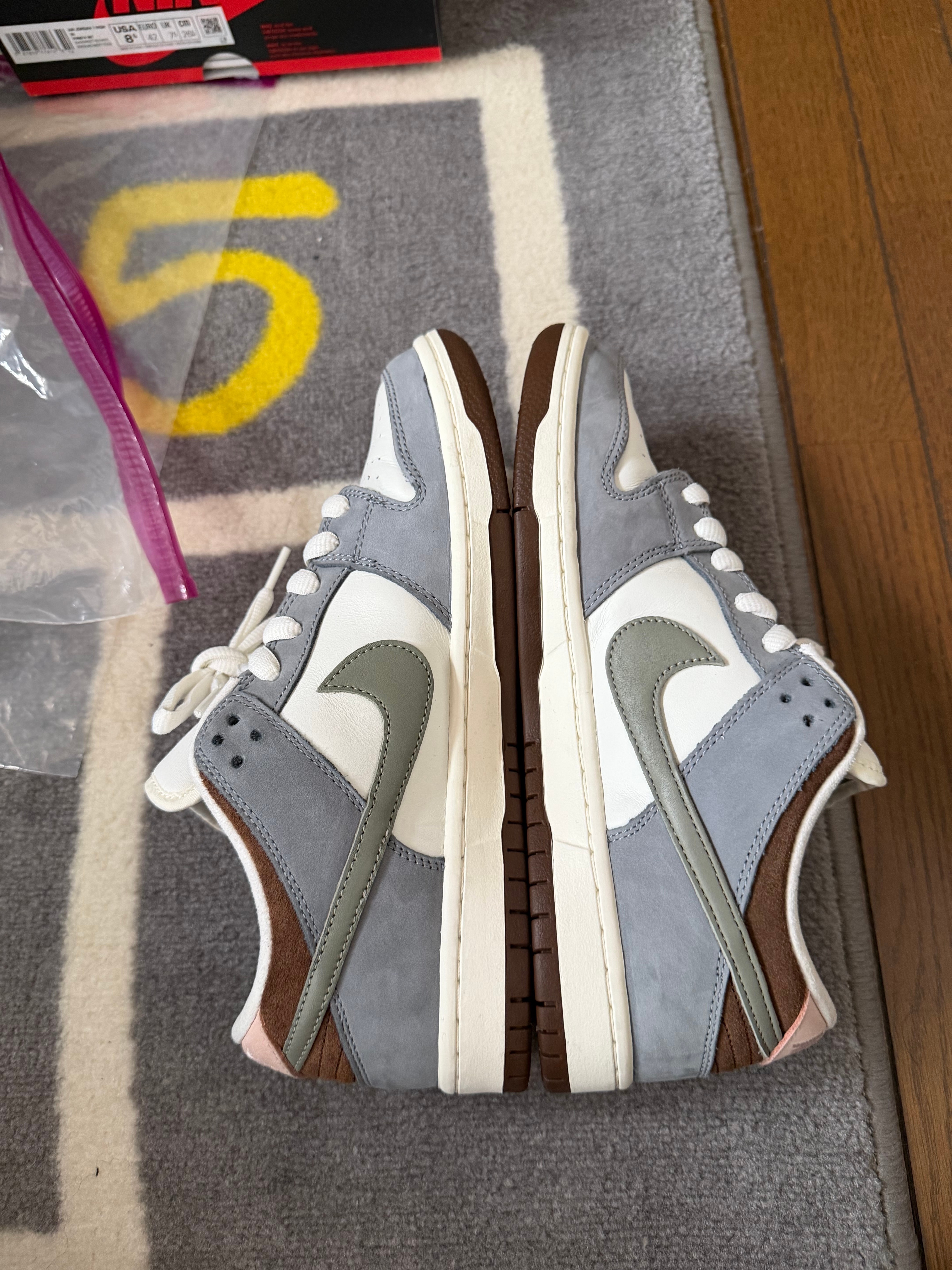 堀米 雄斗(ユウト ホリゴメ) × ナイキ SB ダンク ロー プロ QS "ウルフグレー"