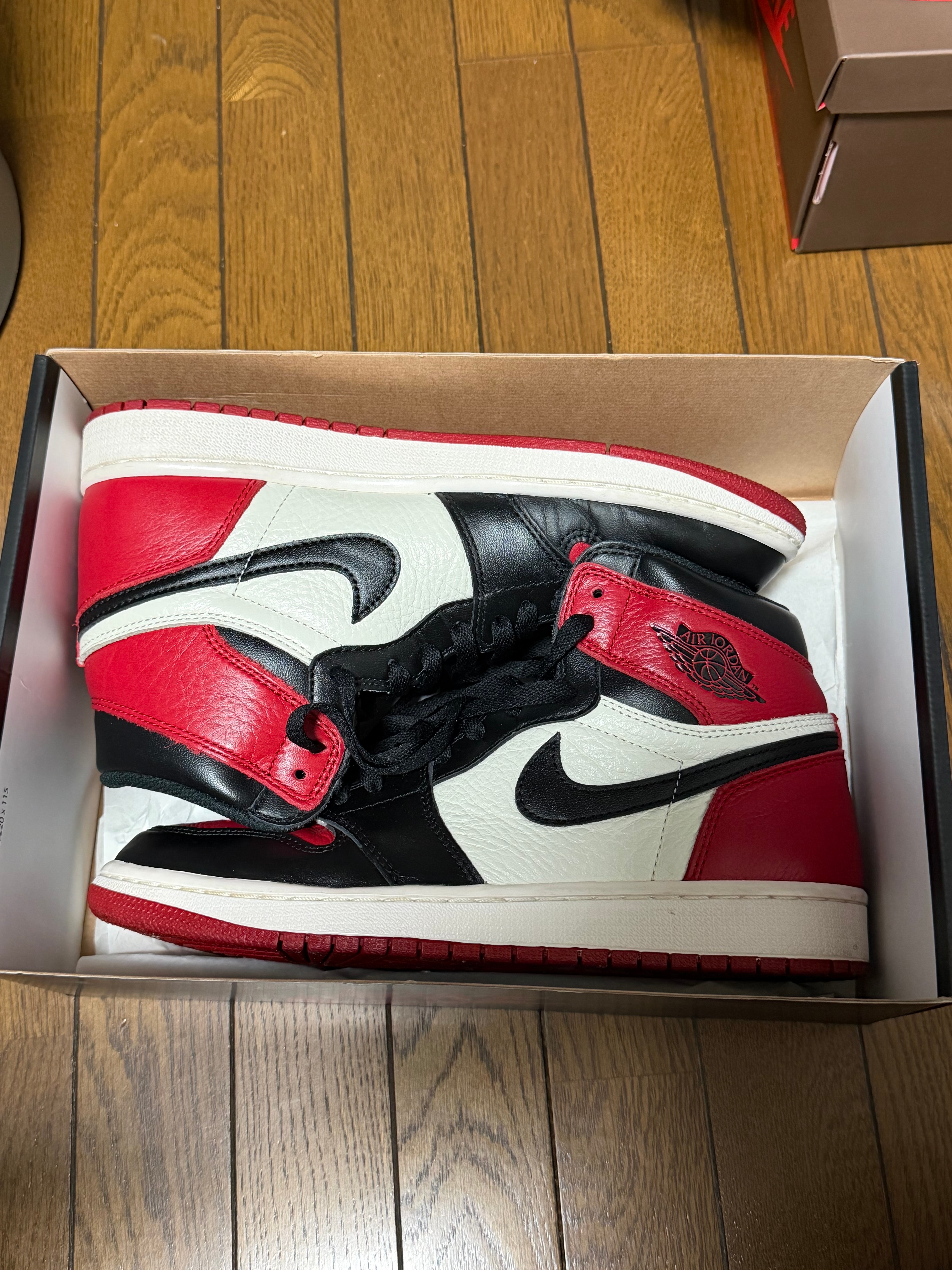 Nike Air Jordan 1 Retro High OG "Bred Toe"