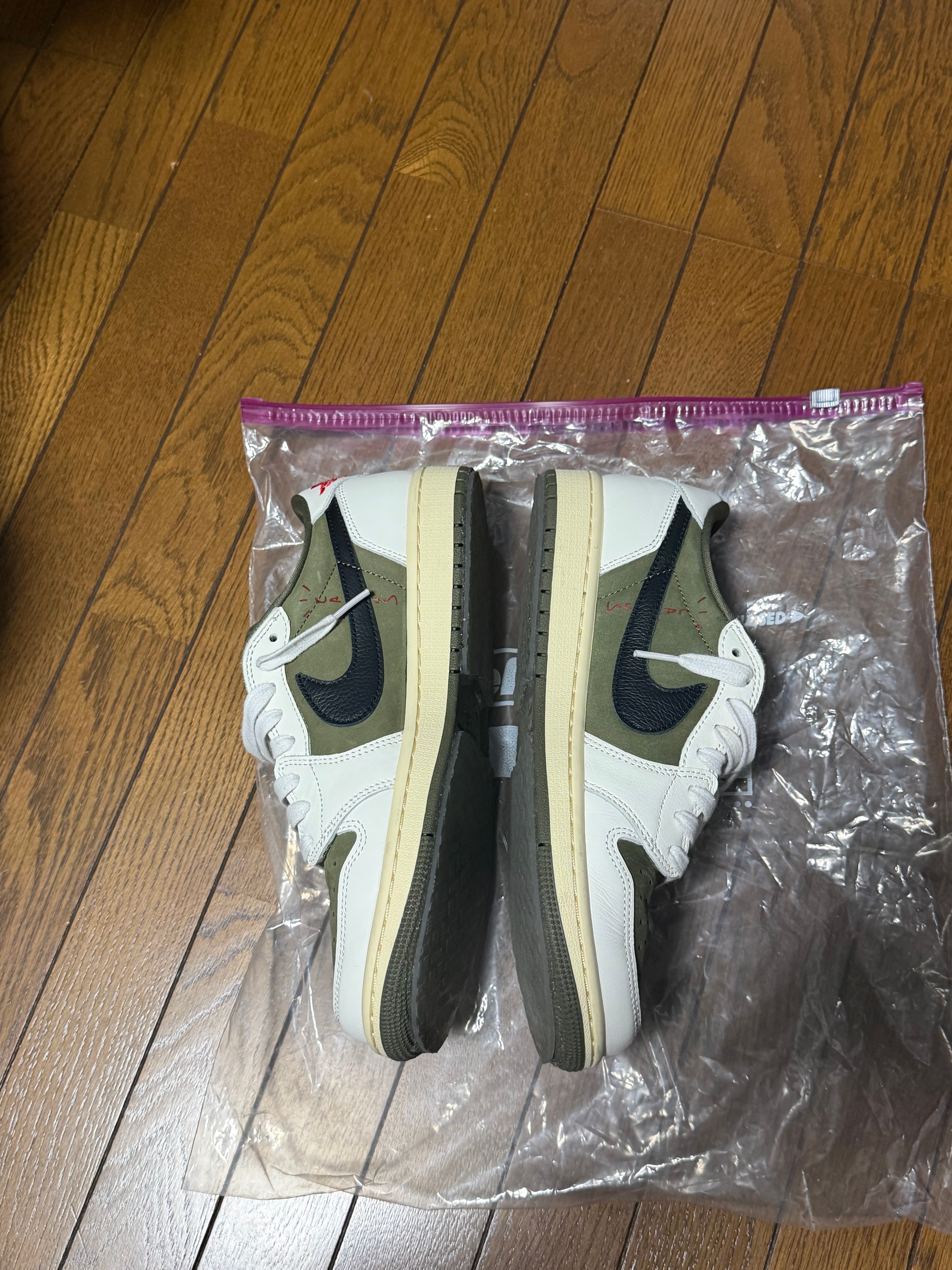 Travis Scott × Nike Air Jordan 1 Low OG SP "Reverse Olive"